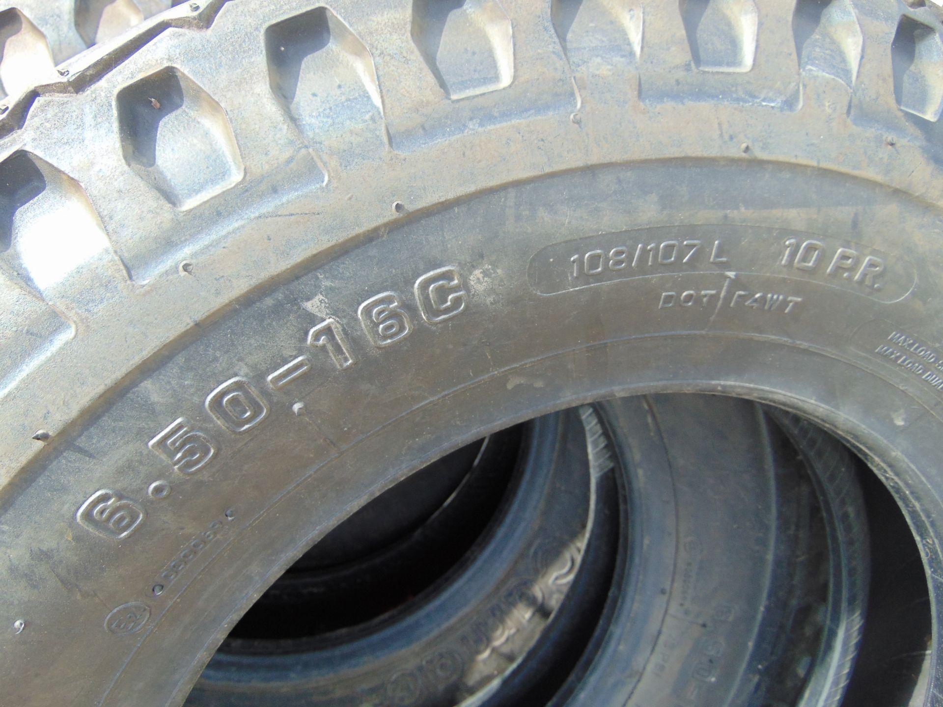 8 x Camac 6.50-16C Tyres - Image 4 of 6