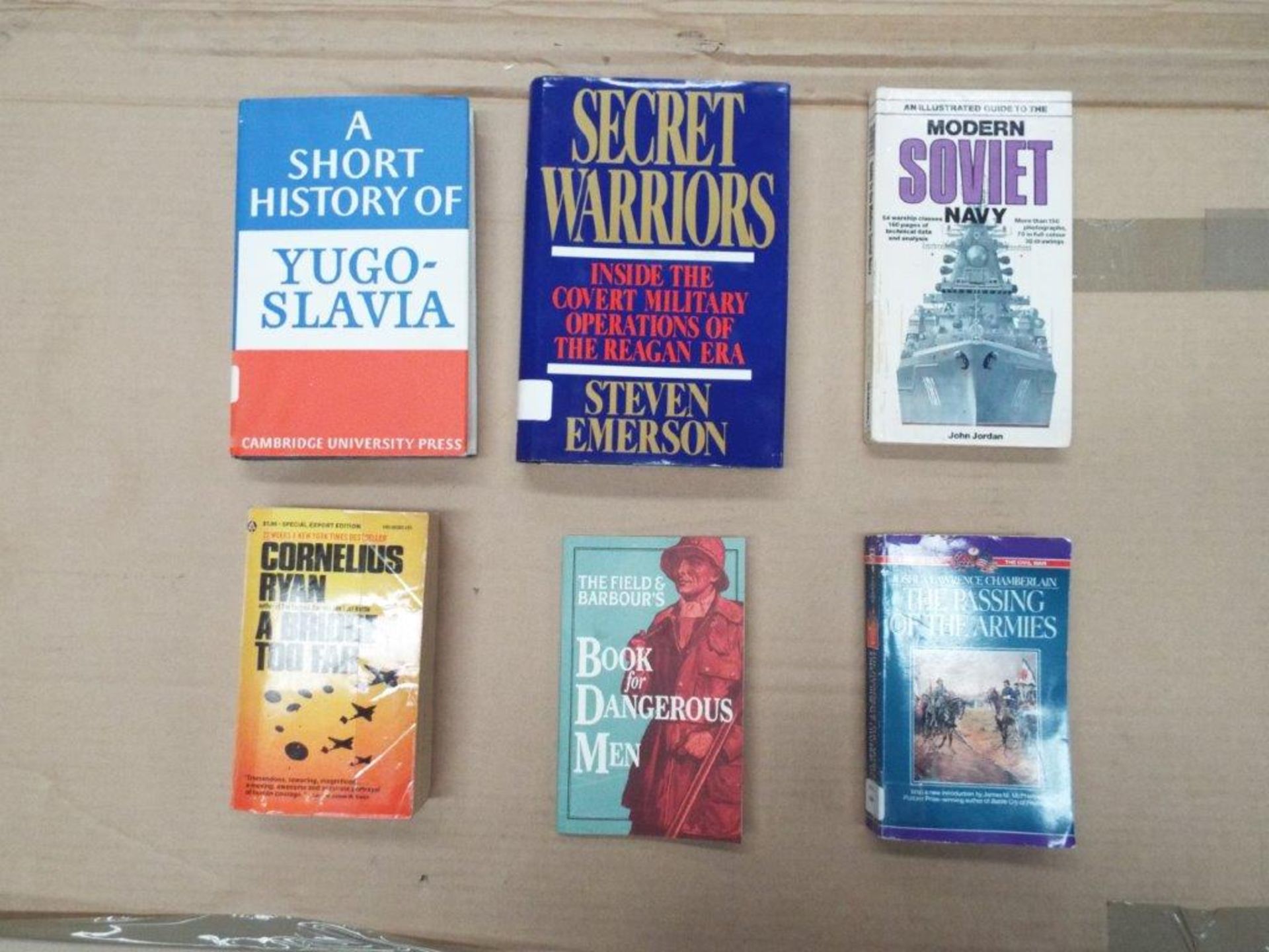 6 x Mixed Military History Books