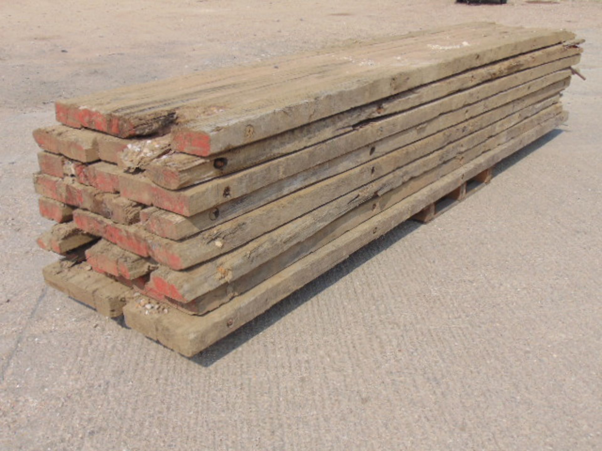 8 x 5m Hardwood Bog Mats for Excavators / Diggers etc