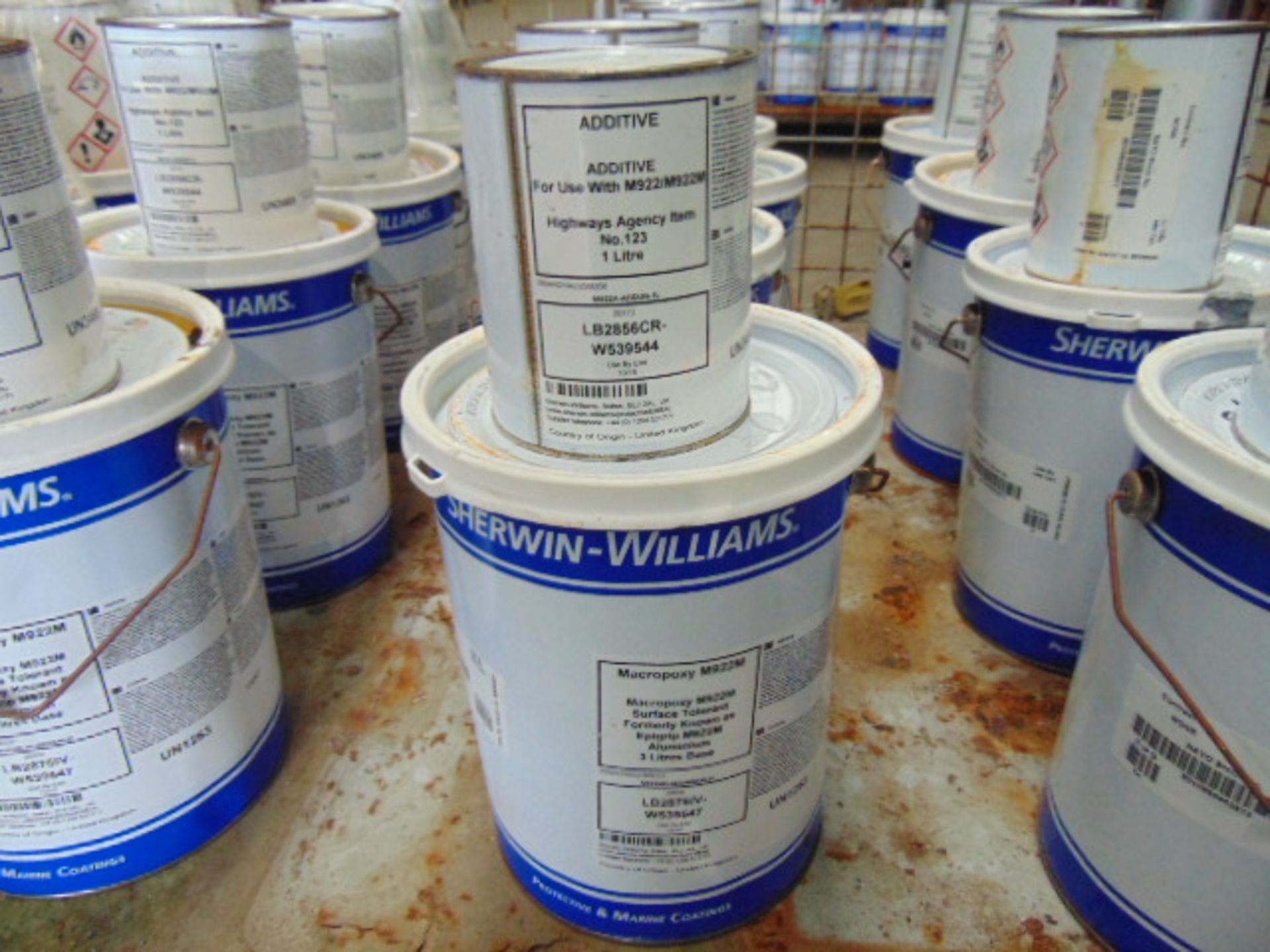 16 x Sherwin-Williams Macropoxy M922 2 Pack 3L High Solid Glass Flake Epoxy - Bild 2 aus 6