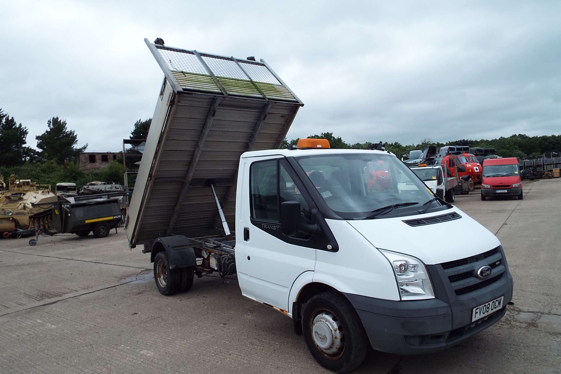 Ford Transit 115 T350M Flat Bed Tipper