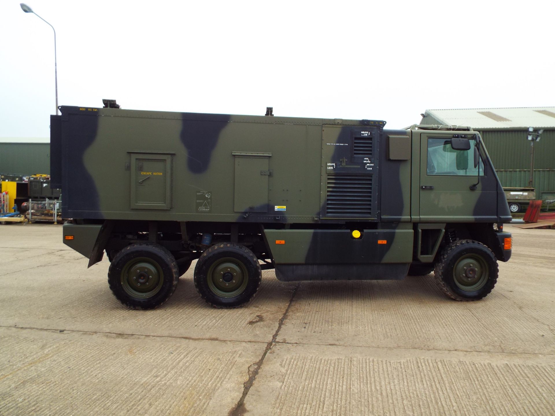 Ex Reserve Left Hand Drive Mowag Bucher Duro II 6x6 High-Mobility Tactical Vehicle - Image 8 of 31