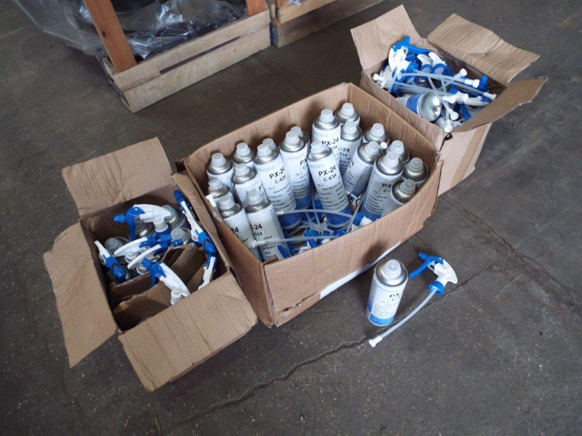 Approx 35 x Unissued 500Ml Cans of PX-24 Multi Purpose Protective Lubricant.