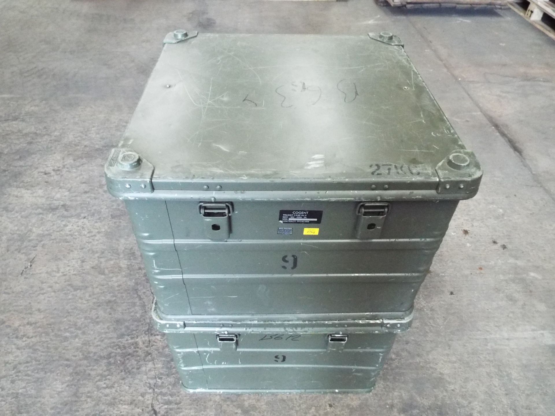 2 x Heavy Duty Zarges Aluminium Cases - Bild 3 aus 6