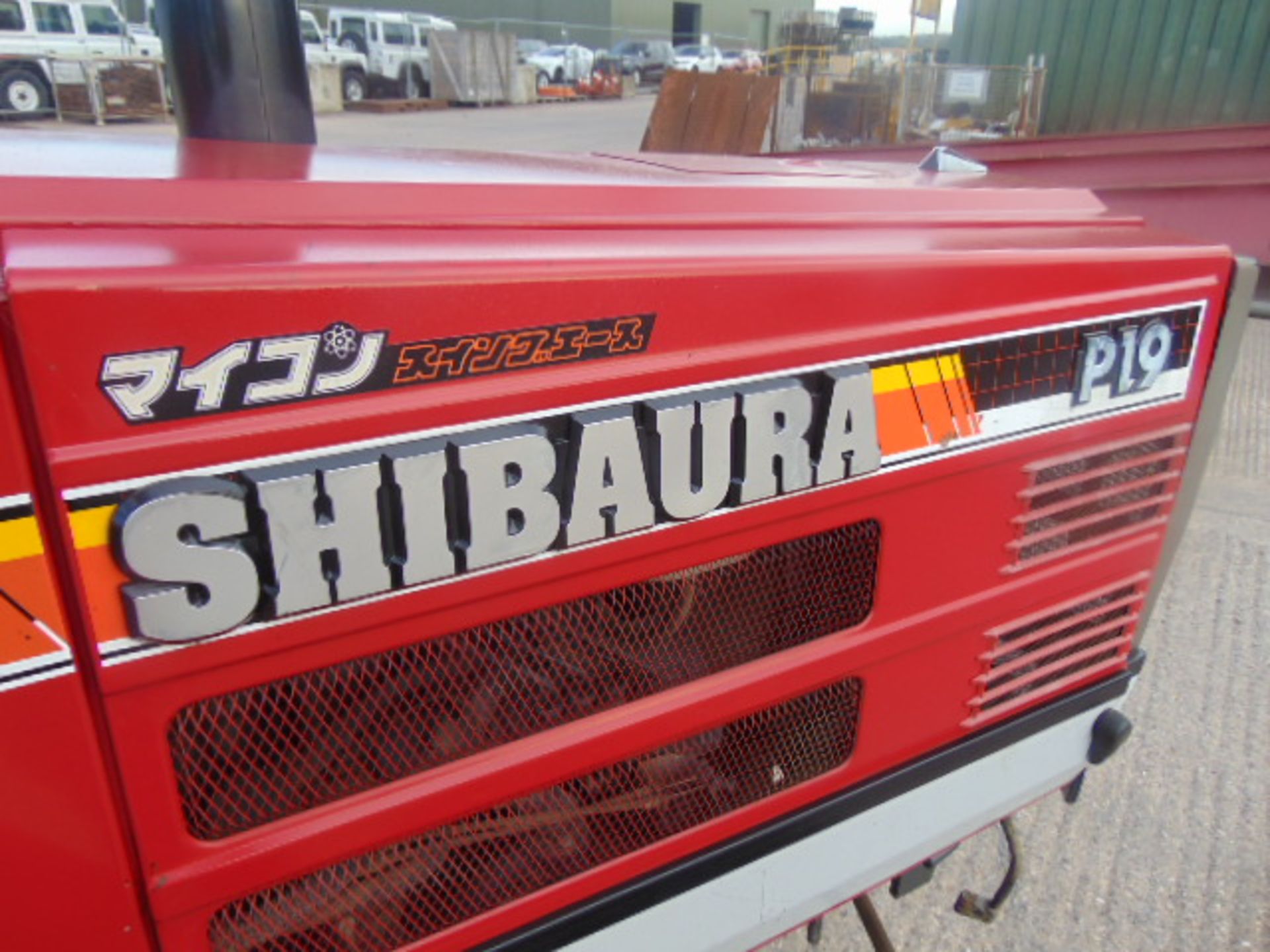 Shibaura P19 Stiger Special Compact Tractor c/w Rotovator - Image 17 of 18