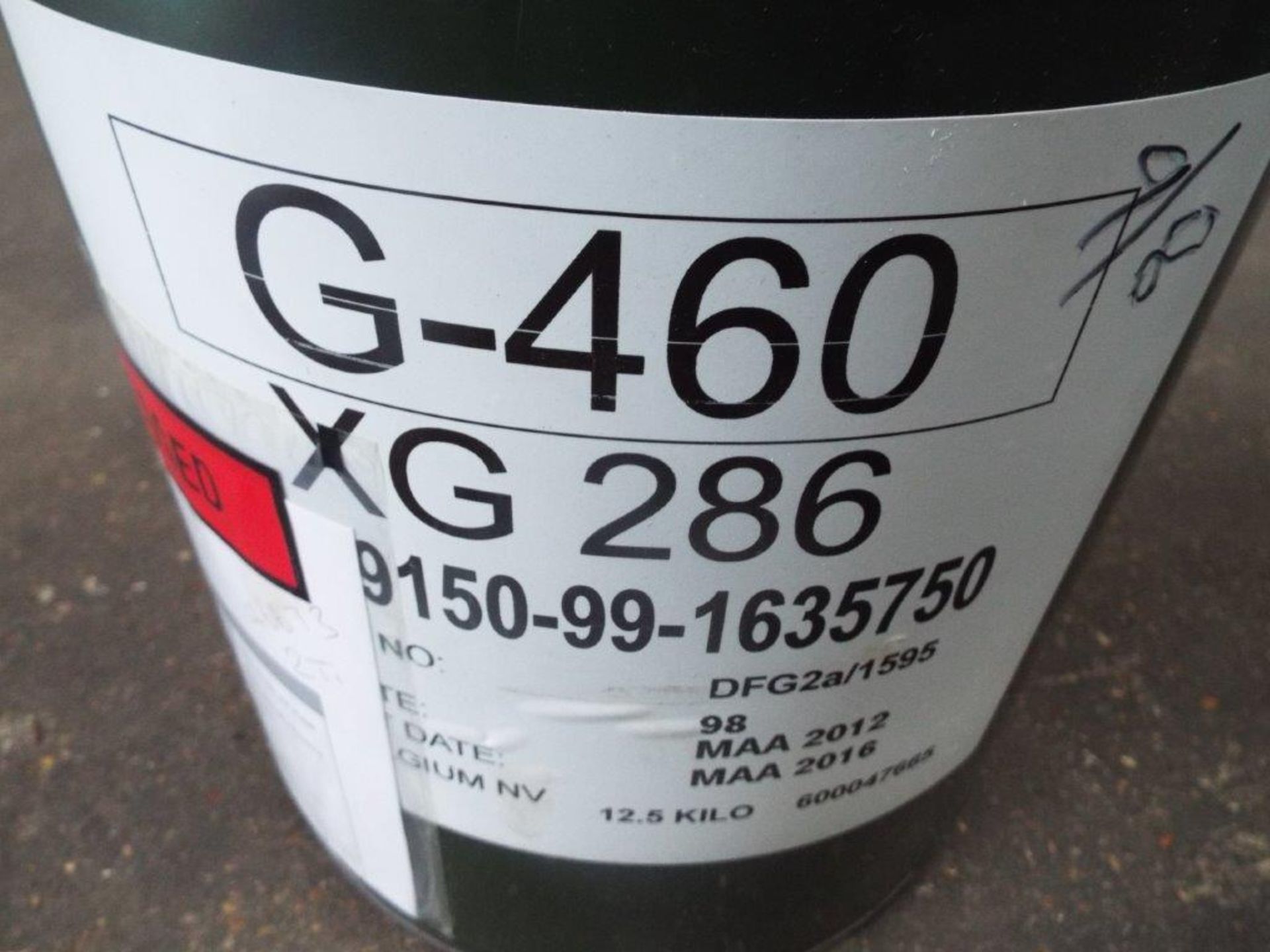 1 x Unissued 12.5Kg Drum of XG-286 Sea Water Resistant Grease - Image 2 of 3