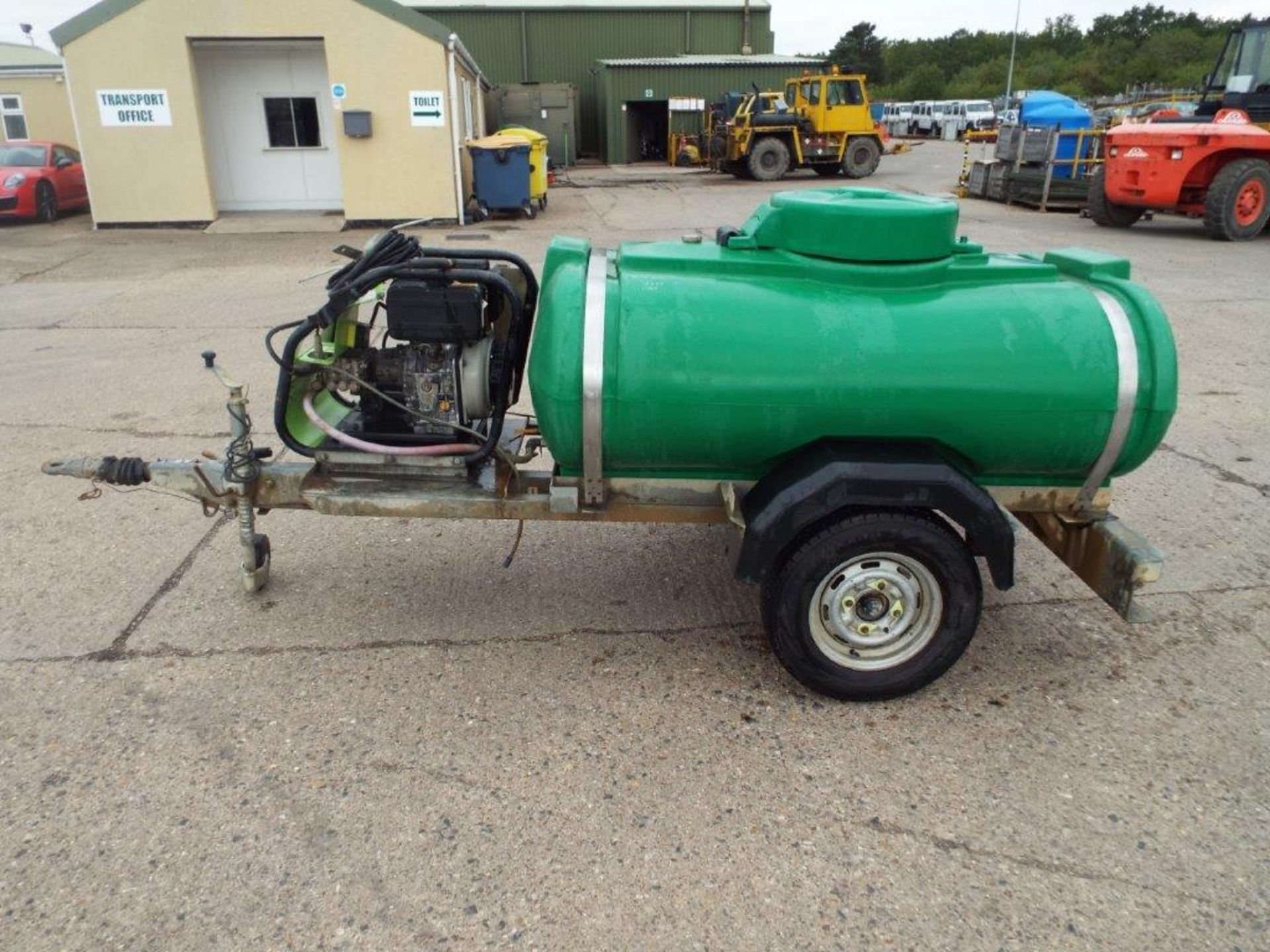 Brendon Trailer Mounted Pressure Washer with 1000 litre Water Tank and Yanmar Diesel Engine - Image 4 of 18