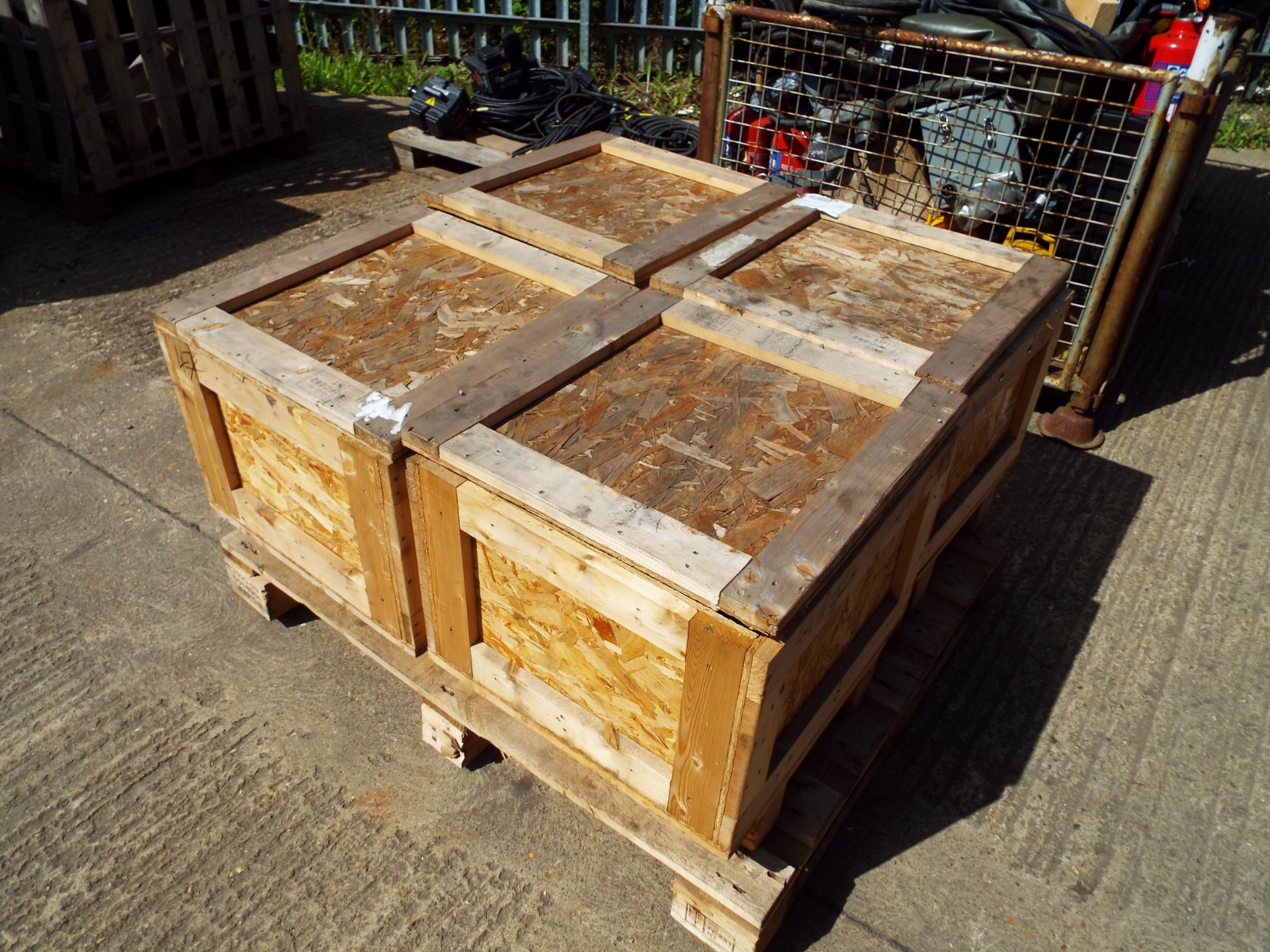 4 x Heavy Duty Packing/Shipping Crates