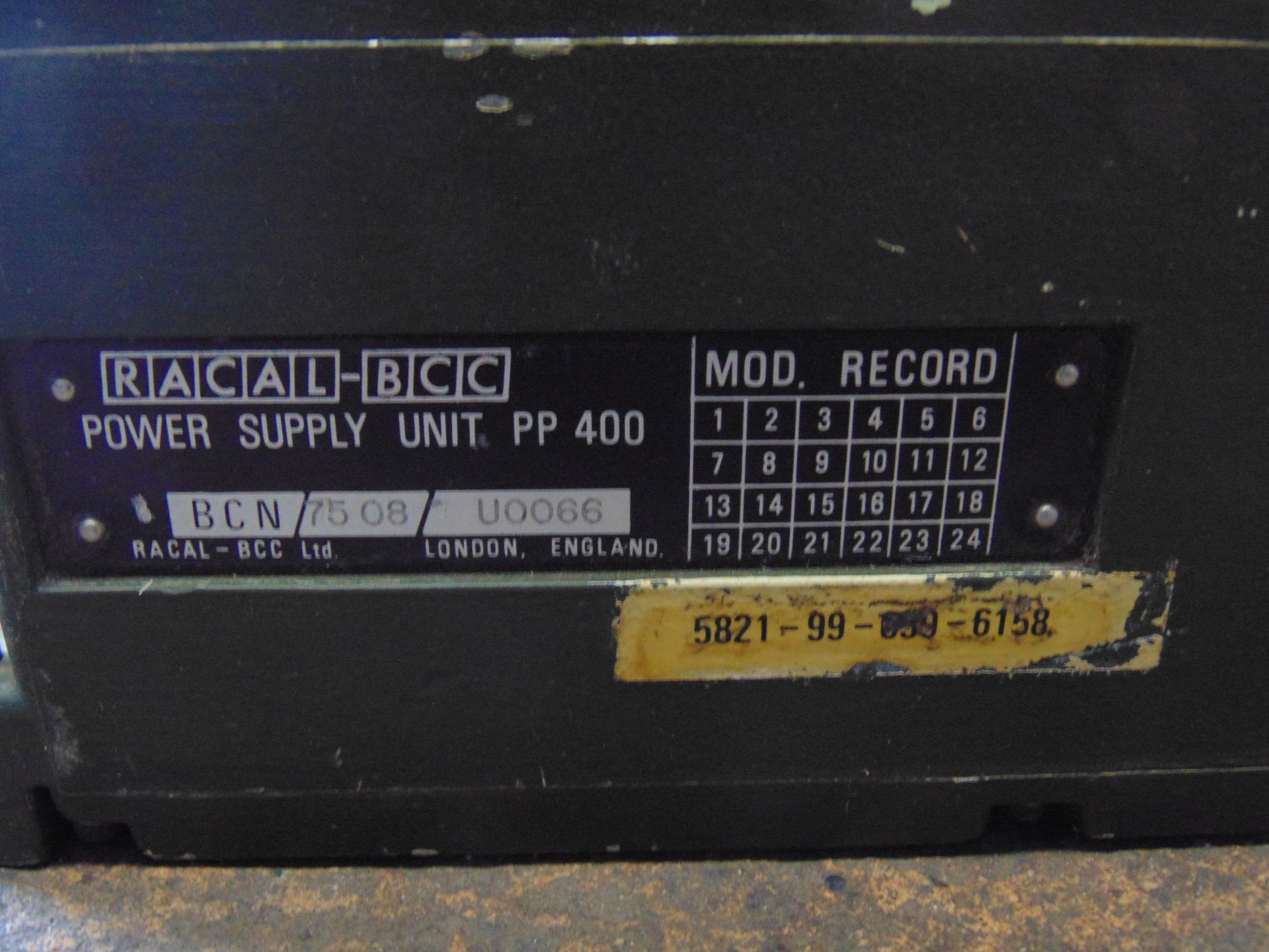 Racal Power Supply Unit PP400 - Image 4 of 4