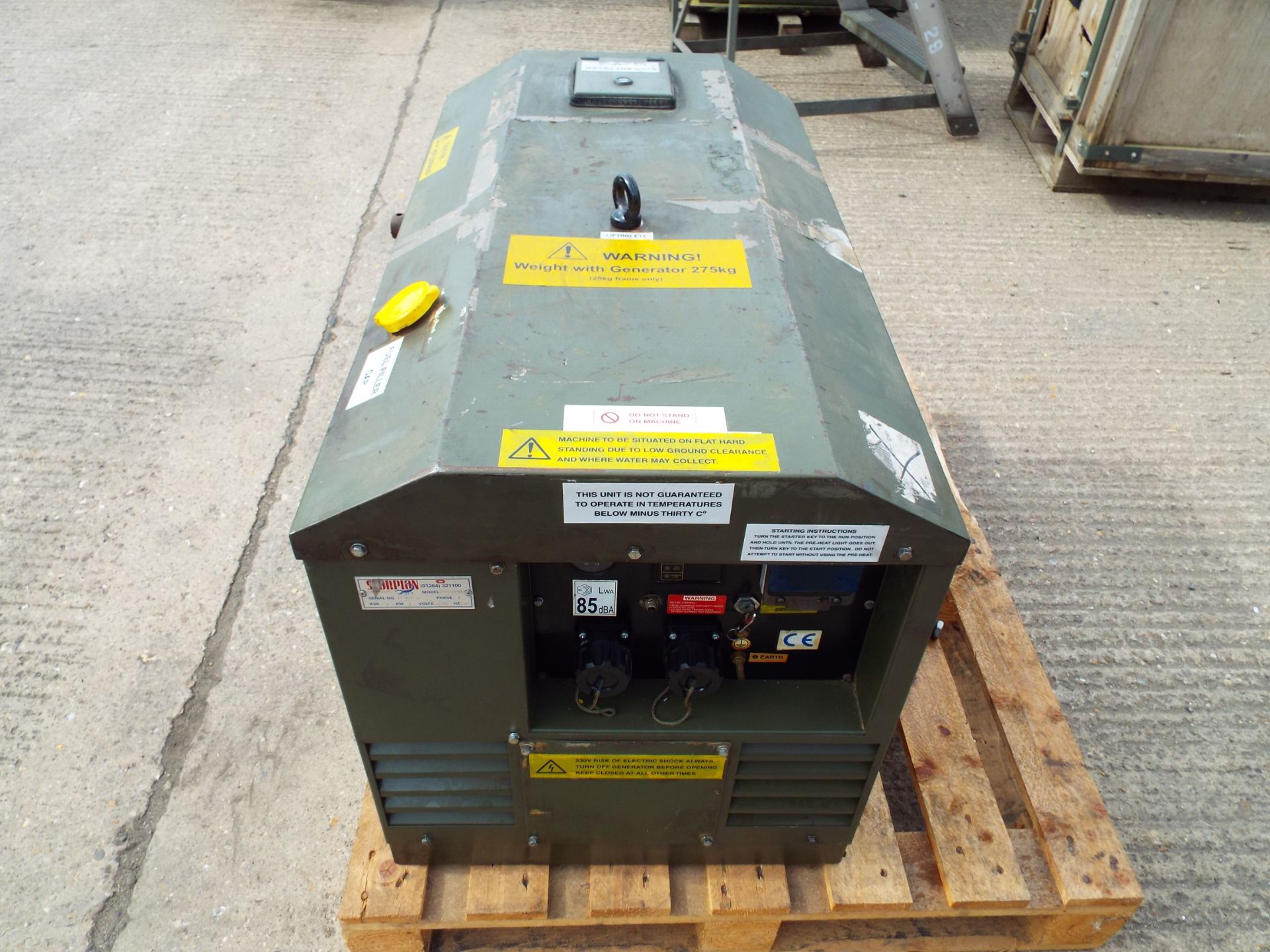 Scorpion 7 kVA, 230V Diesel Generator - Bild 2 aus 15