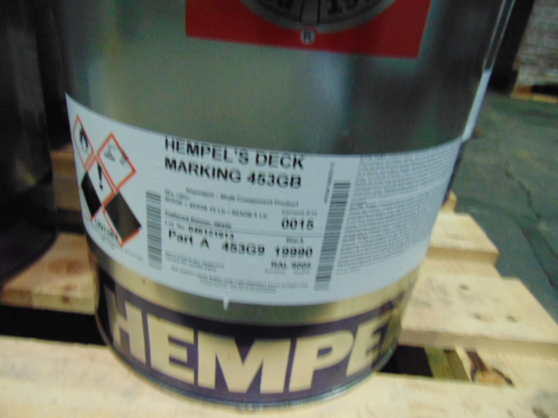 10 x Hempels Deck Marking Paint and Curing Agent - Image 5 of 5