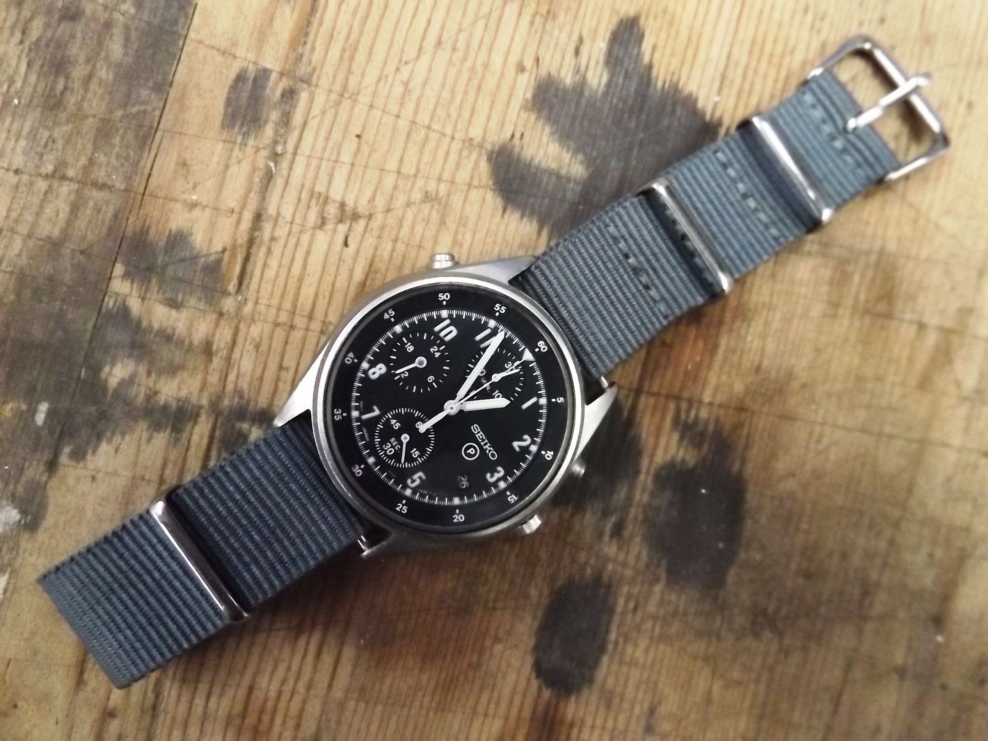 Seiko Pilots Chronograph generation 2