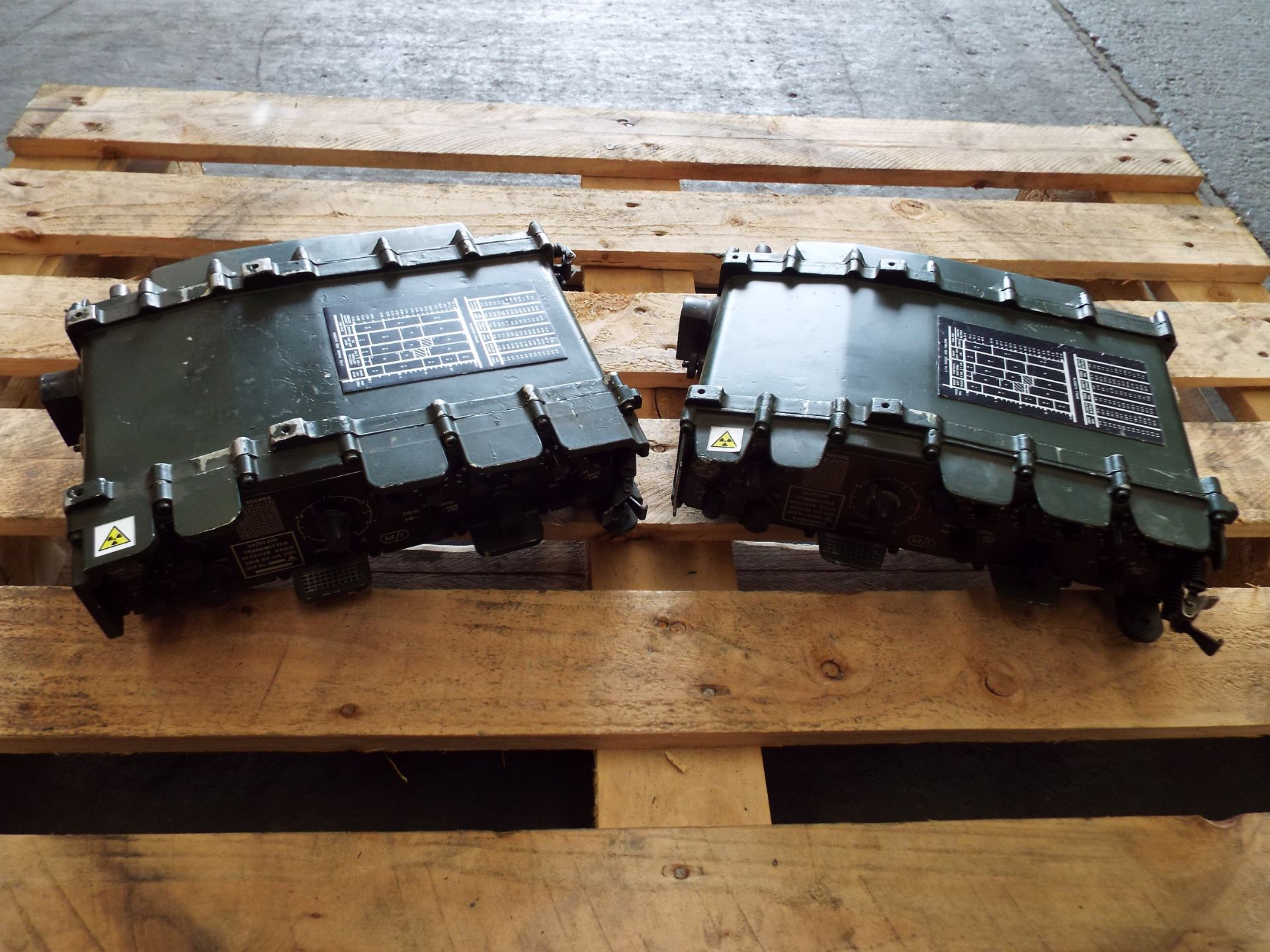 2 x Clansman RT- 320 Radio Transmitter Receivers