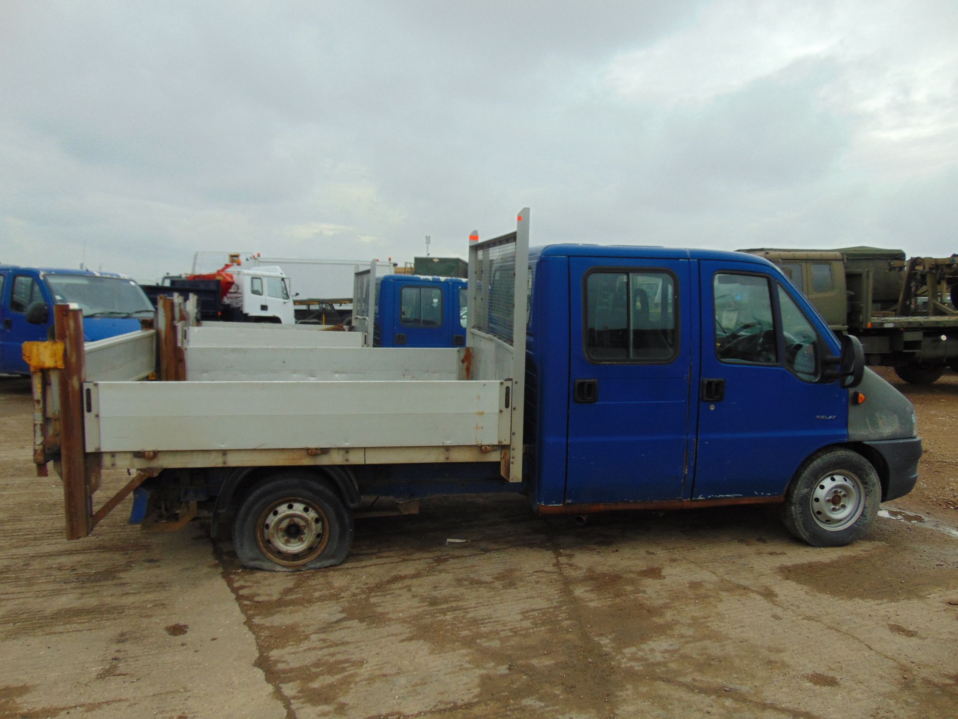 Citroen Relay 7 Seater Double Cab Dropside Pickupwith Tail Lift - Image 8 of 18