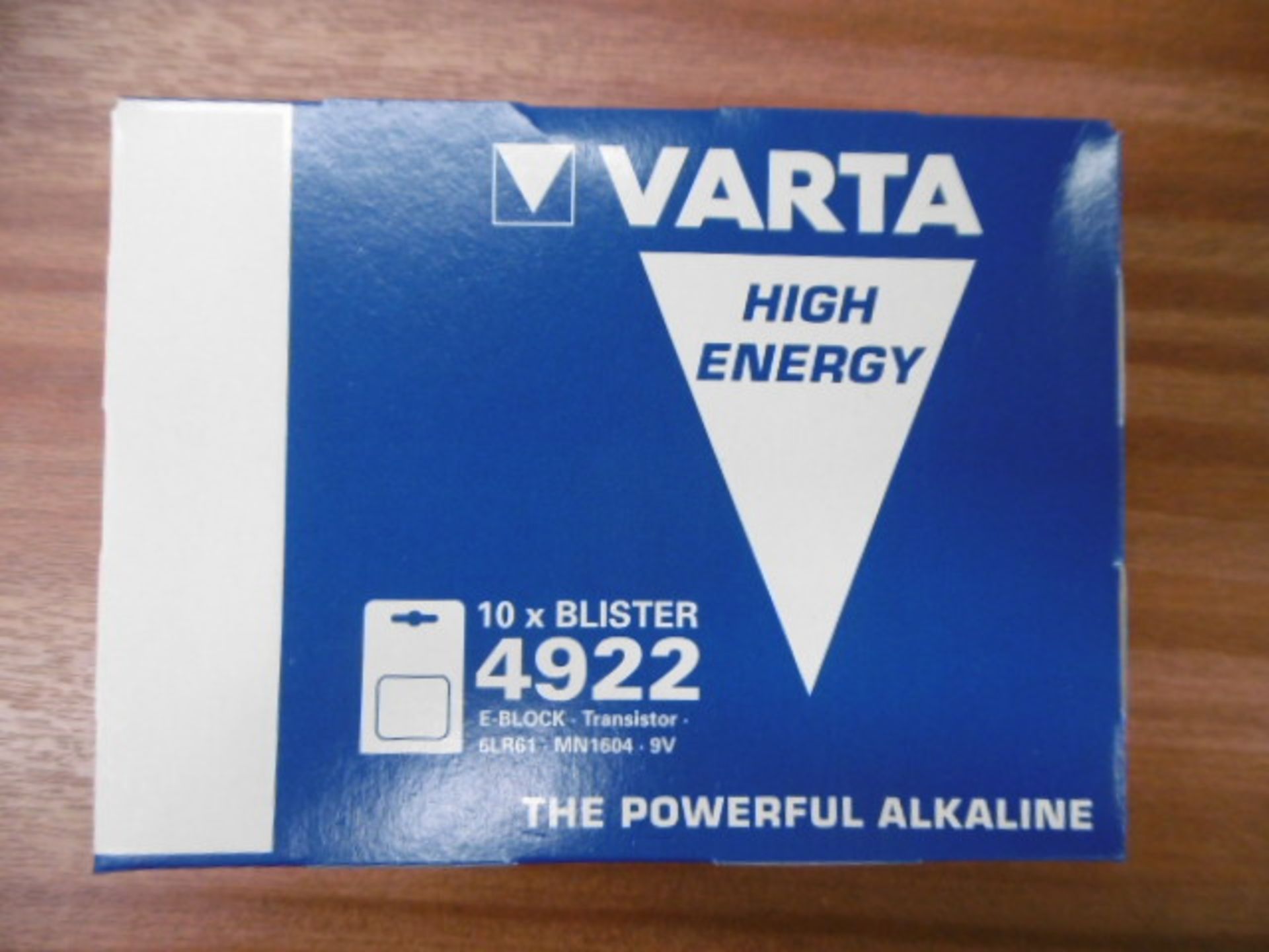 100 x Varta 9 Volt Alkaline Batteries - Bild 4 aus 5