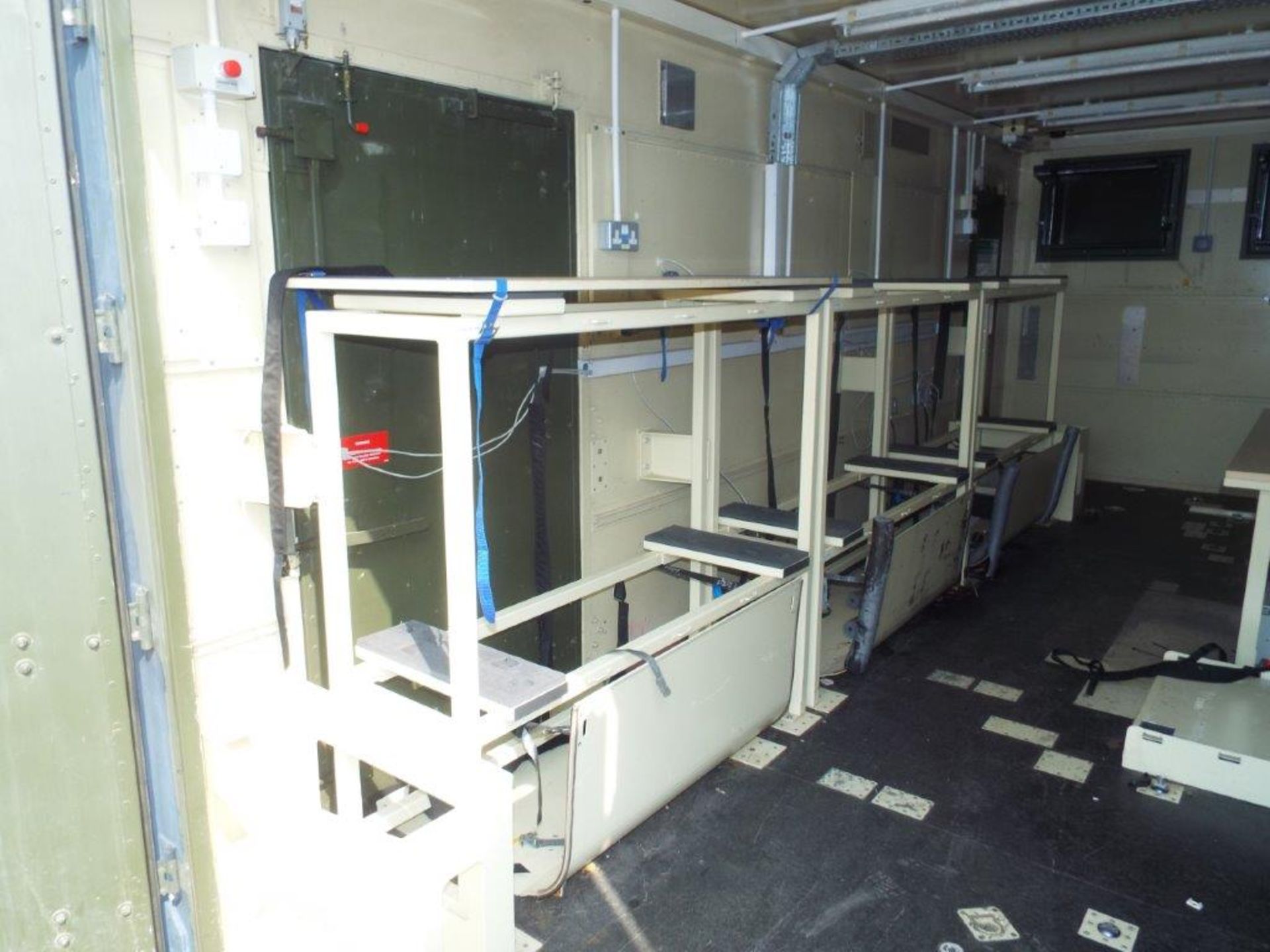 20ft ISO Demountable Office Unit C/W Twist Locks, Work Stations, Electrics, Lights etc - Image 12 of 27