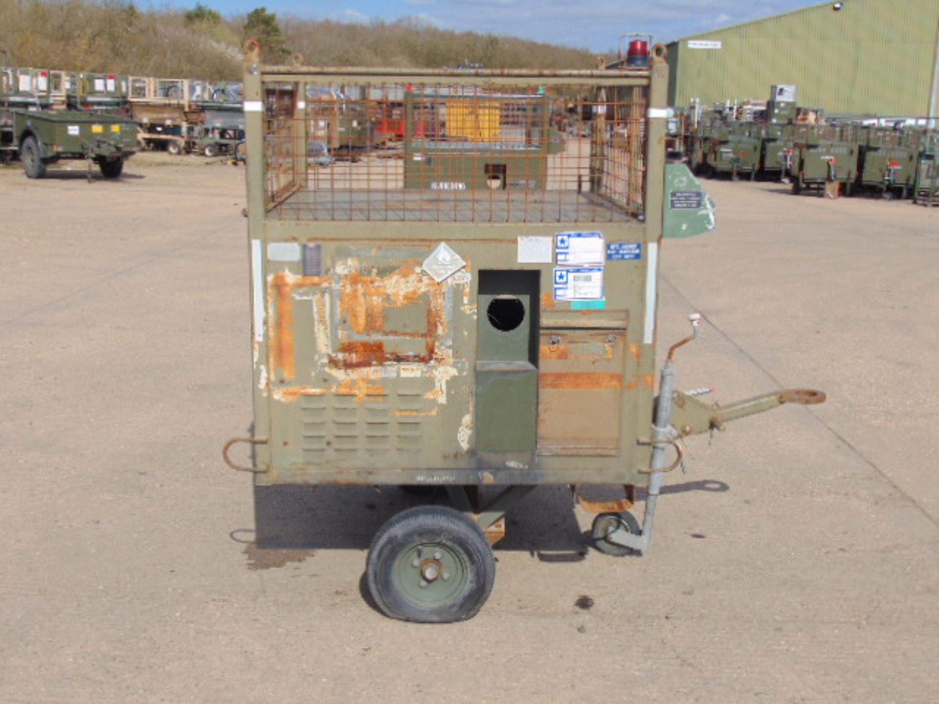 Single Axle RTV Box / Tool Trailer - Image 8 of 14