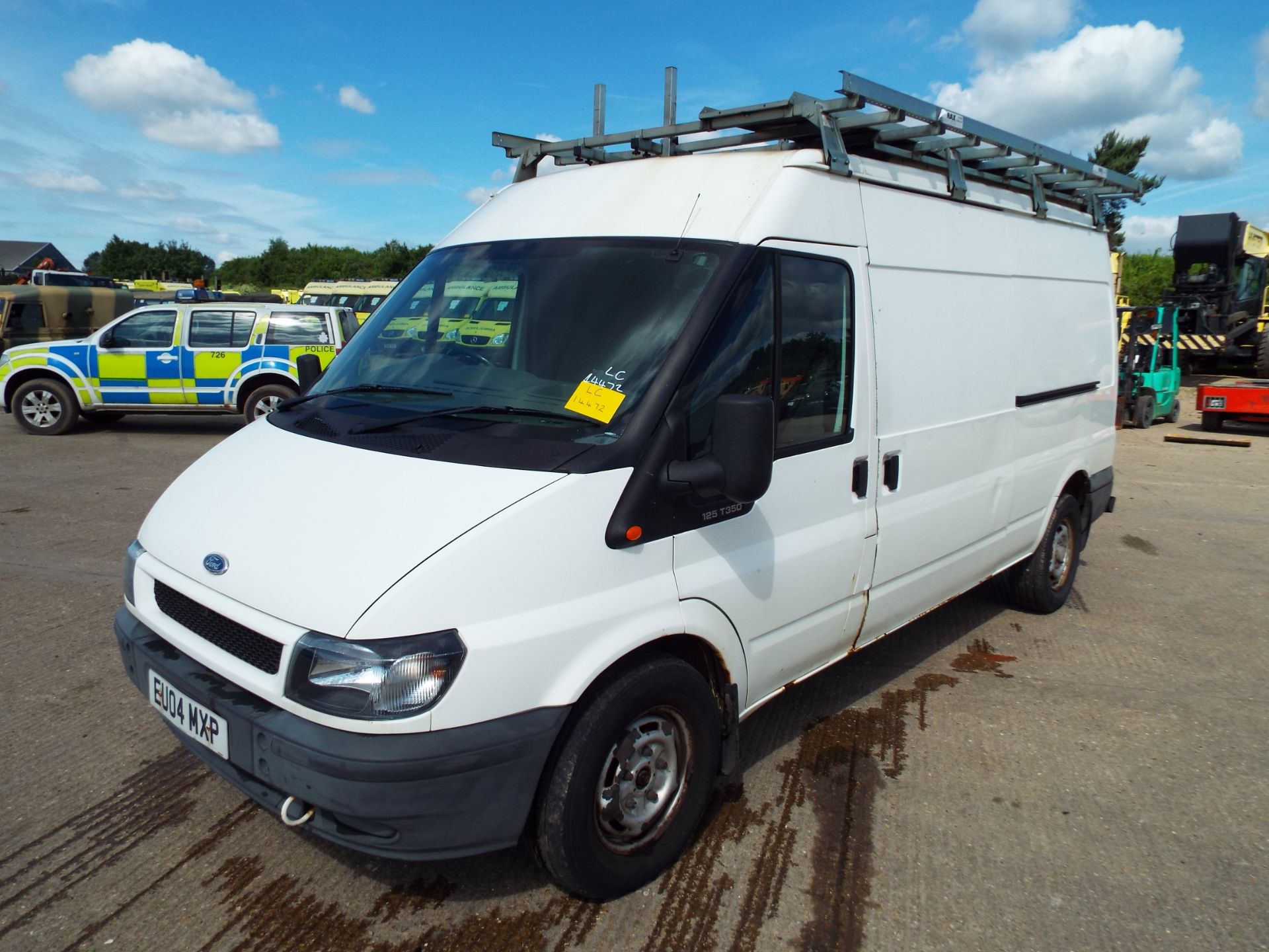 Ford Transit 350 LWB TD Panel Van with RAX Roof Rack - Bild 3 aus 24