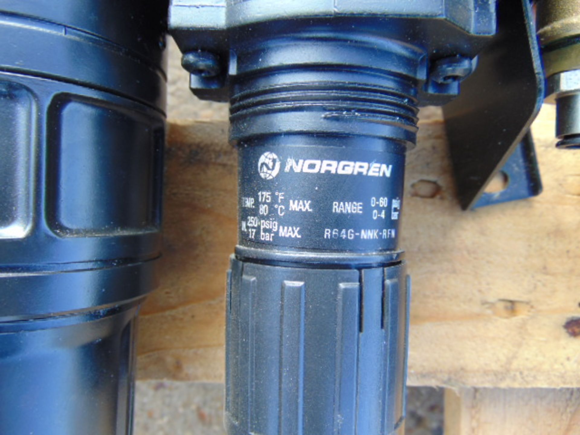 2 x Norgren Olympian Plus Lubricator / Regulator Units. - Image 2 of 7