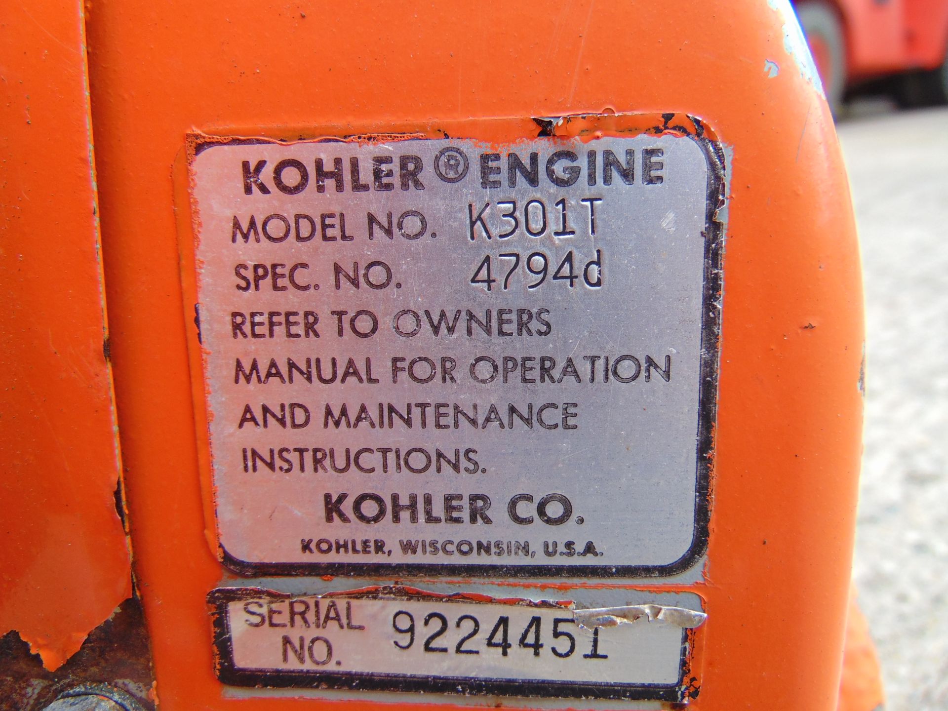 Howard Gem Petrol Kohler K301T 11 hp Rotavator / Tiller - Image 15 of 17