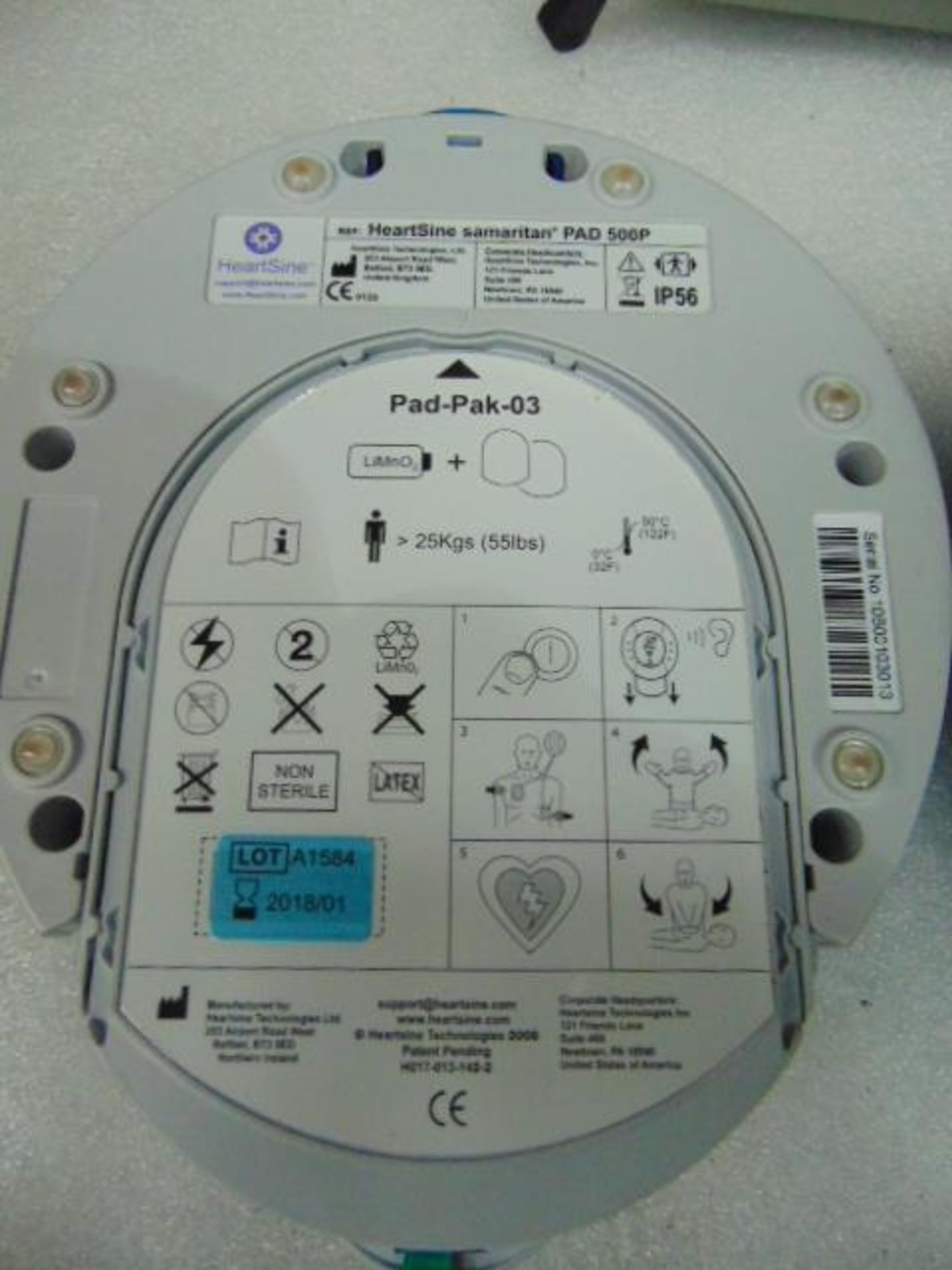 Qty 2 Heartsine Samaritan Units - Image 5 of 8