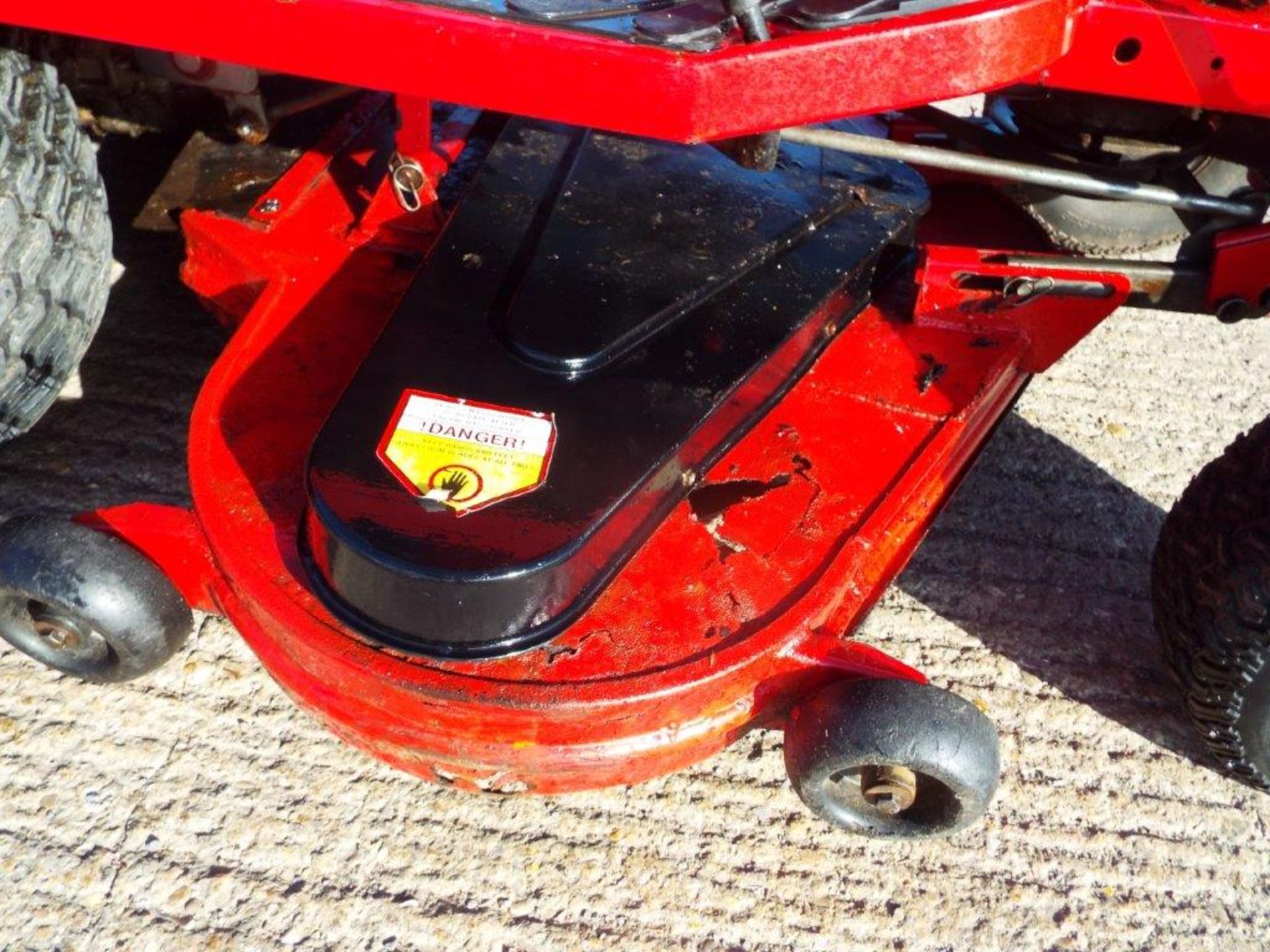 Countax C800H Ride On Mower with Rear Brush and Grass Collector - Image 9 of 20