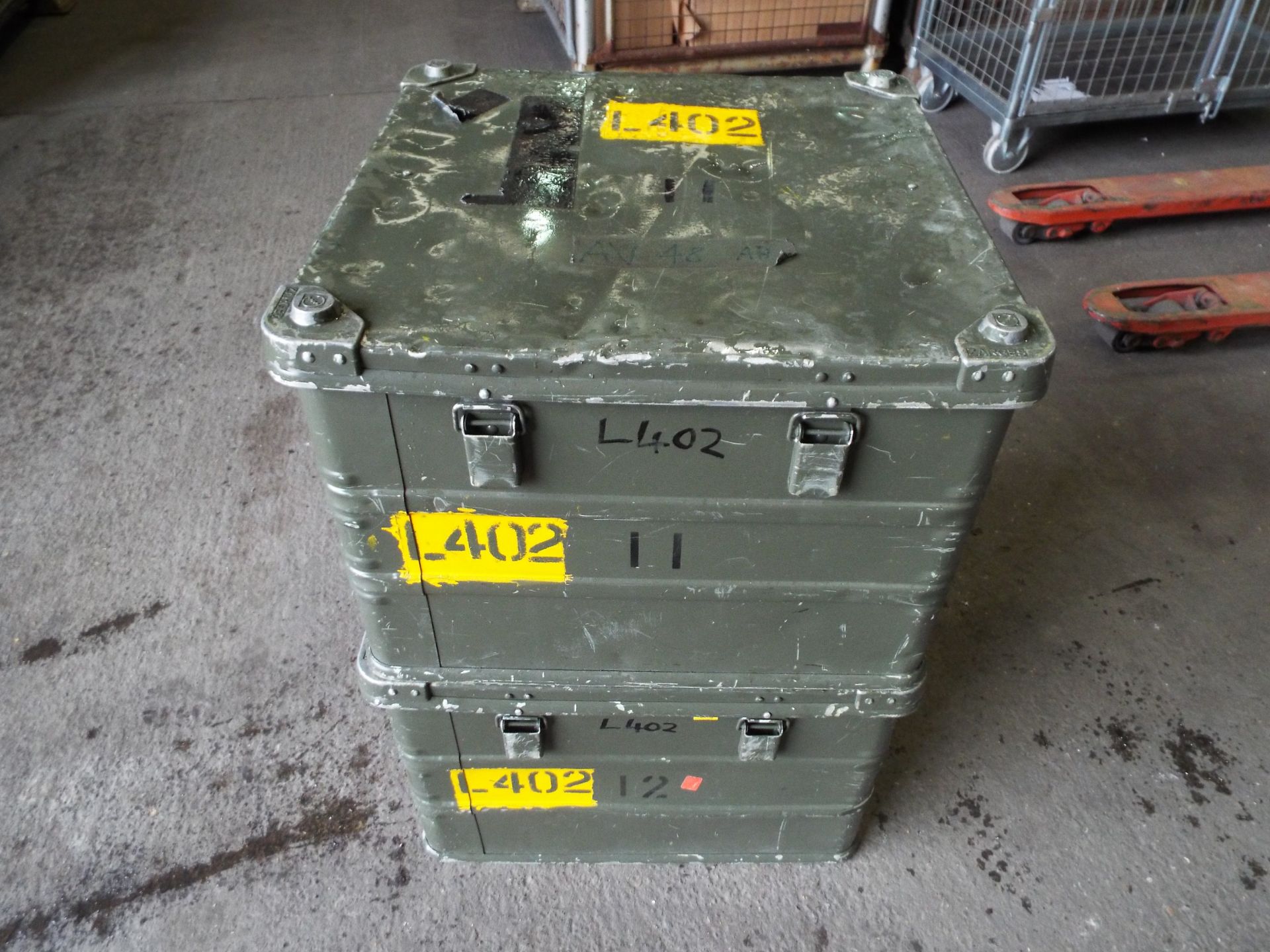 2 x Heavy Duty Zarges Aluminium Cases - Bild 3 aus 6