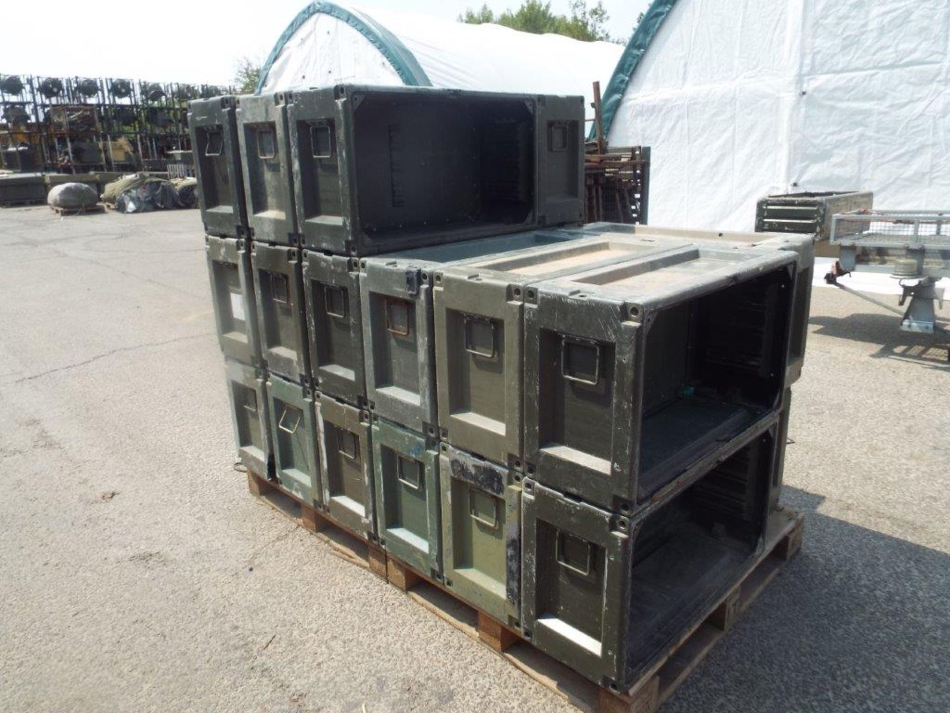 20 x Heavy Duty Interconnecting Storage Boxes