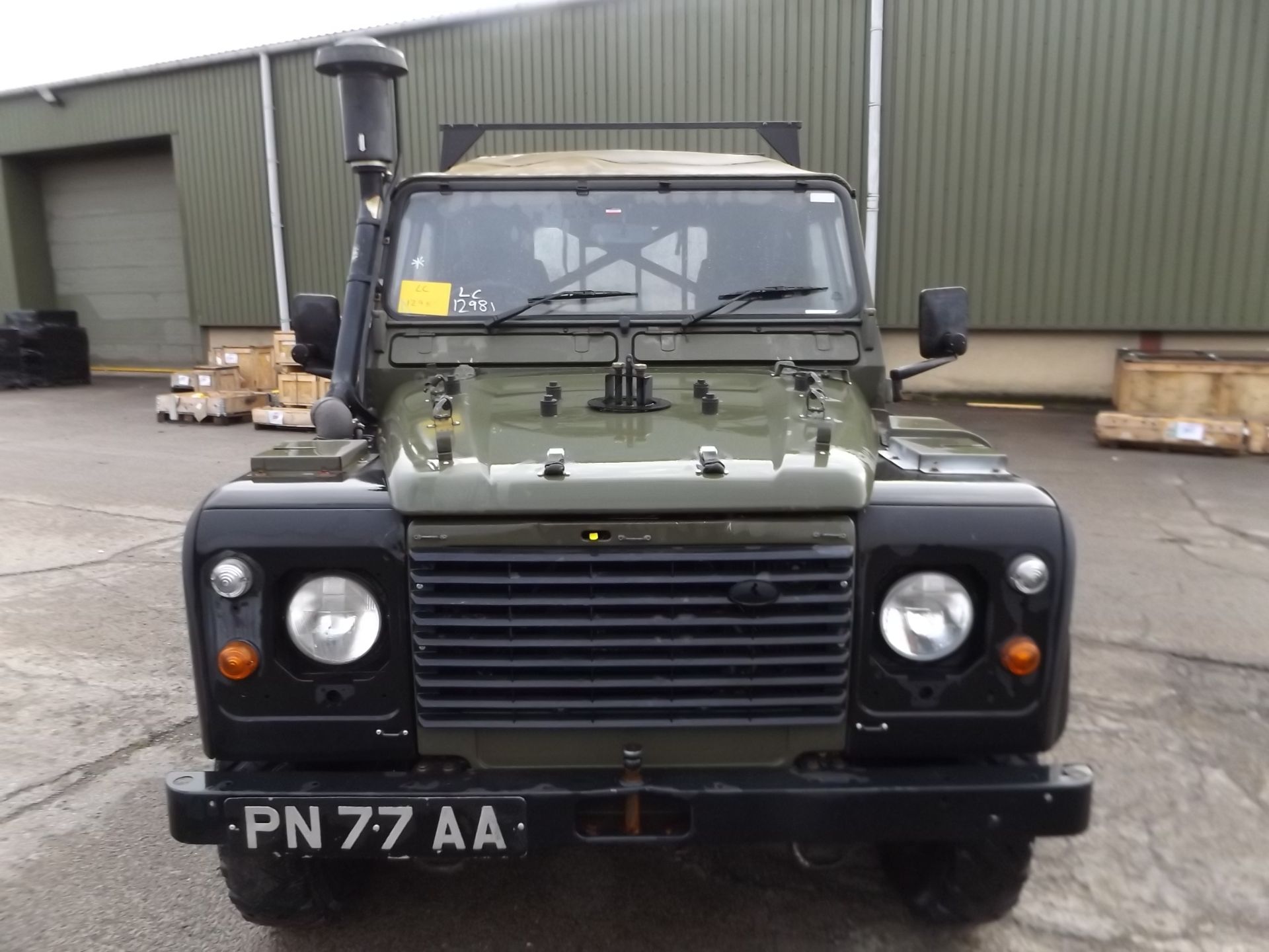 Very Rare Royal Marines Winter/Water Land Rover Wolf 90 Soft Top - Image 2 of 25