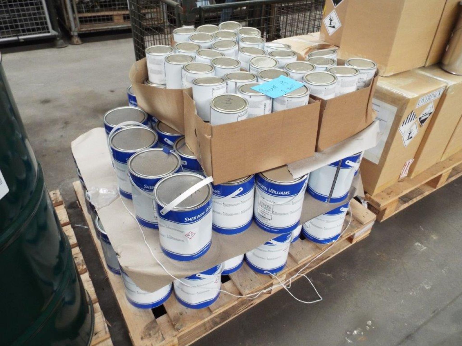 64 x Unissued 5 litre Cans of M630V2 Holly Water Based Epoxy Gloss