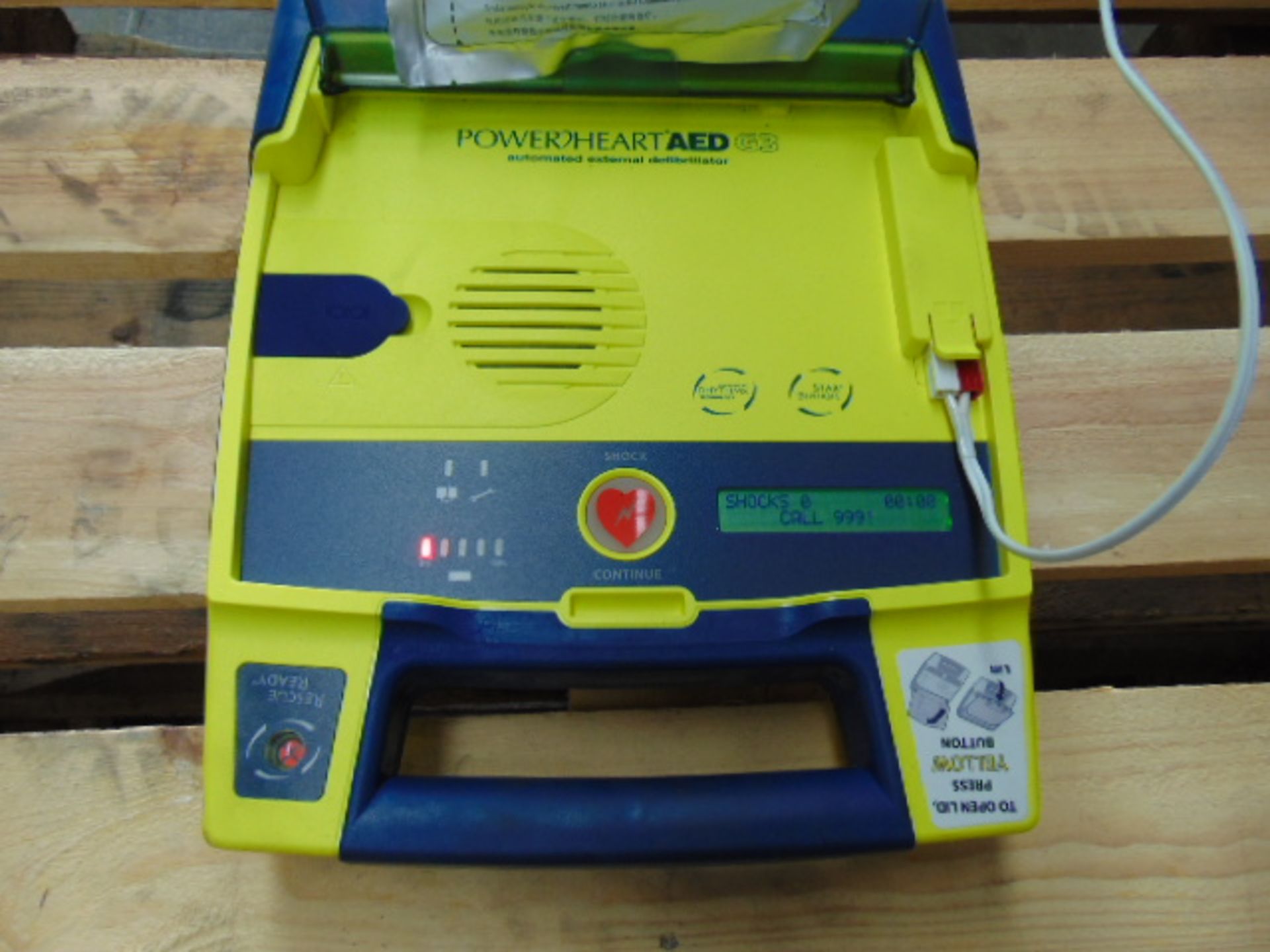 Cardiac Science Powerheart G3 Automatic AED Automatic External Defribrillator - Bild 3 aus 8
