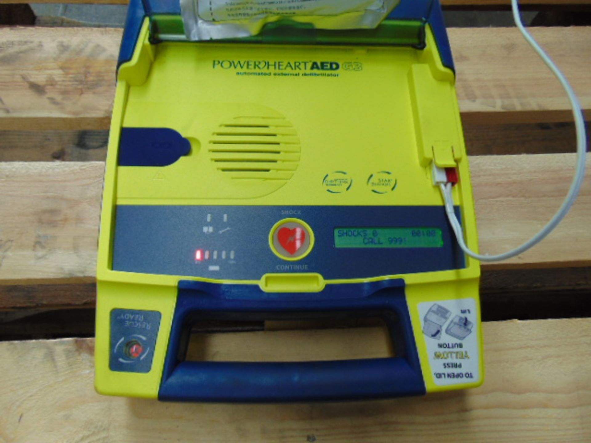 Cardiac Science Powerheart G3 Automatic AED Automatic External Defribrillator - Image 3 of 8