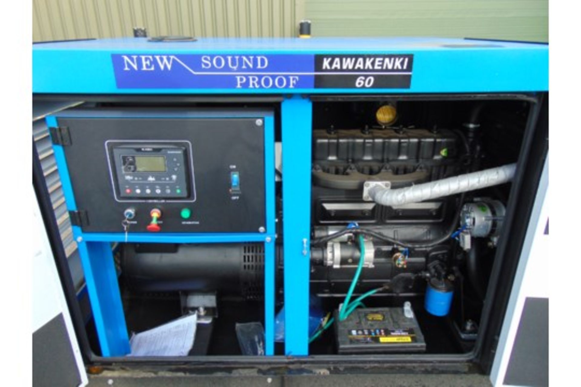 UNISSUED 60 KVA 3 Phase Silent Diesel Generator Set - Image 6 of 15