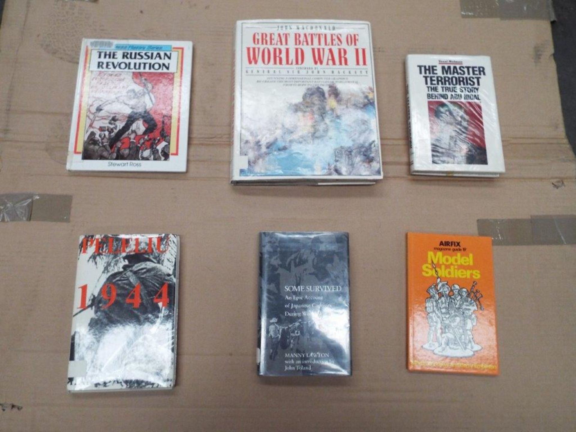 6 x Mixed Military History Books