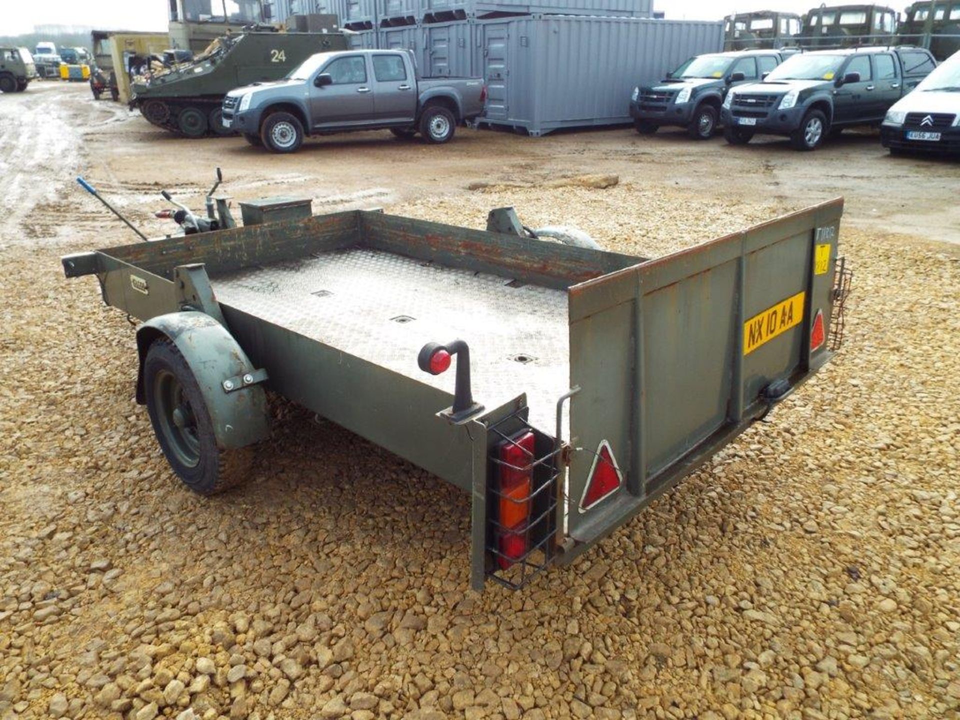 Single Axle Lolode King Hydraulic Lowering Trailer - Image 5 of 21