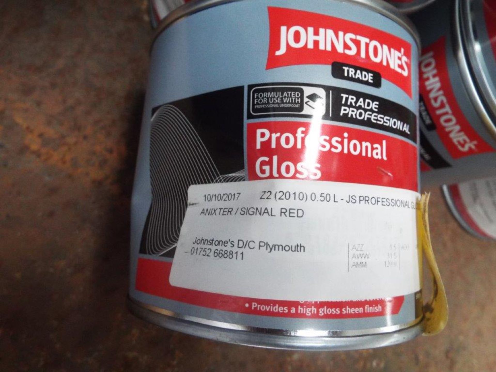 12 x Unissued 0.5L Cans of Johnstone's Gloss Paint - Various Colours - Image 7 of 8