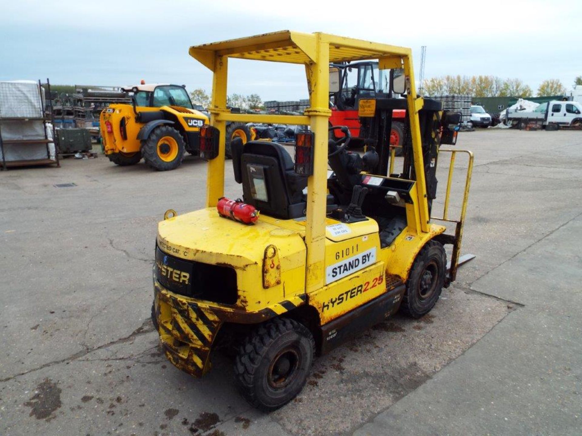 Hyster 2.25 Class C, Zone 2 Protected Diesel Container Forklift - Image 6 of 24