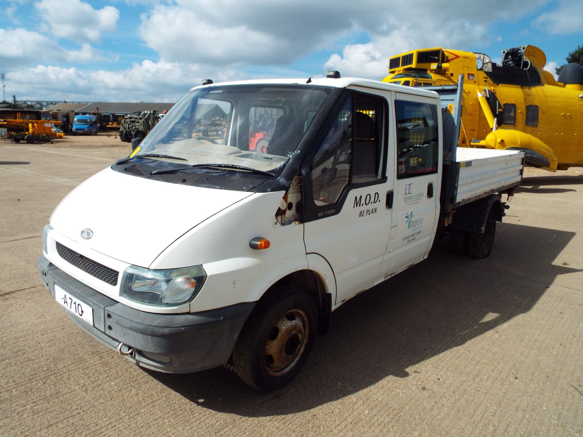 Ford Transit Double Cab Flat Bed Tipper - Bild 3 aus 21