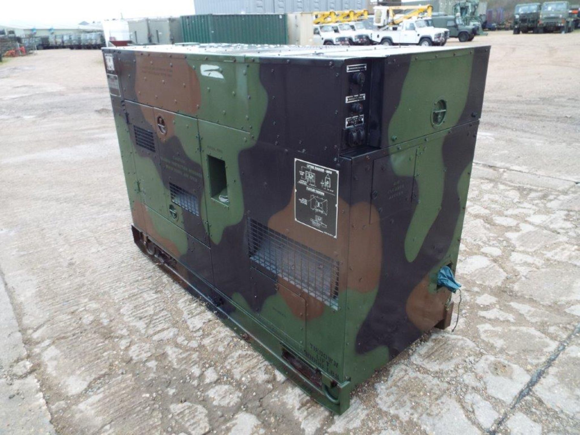 MEP-806B John Deere Diesel Powered 3 phase 60KW-50/60HZ Generator - Image 3 of 21