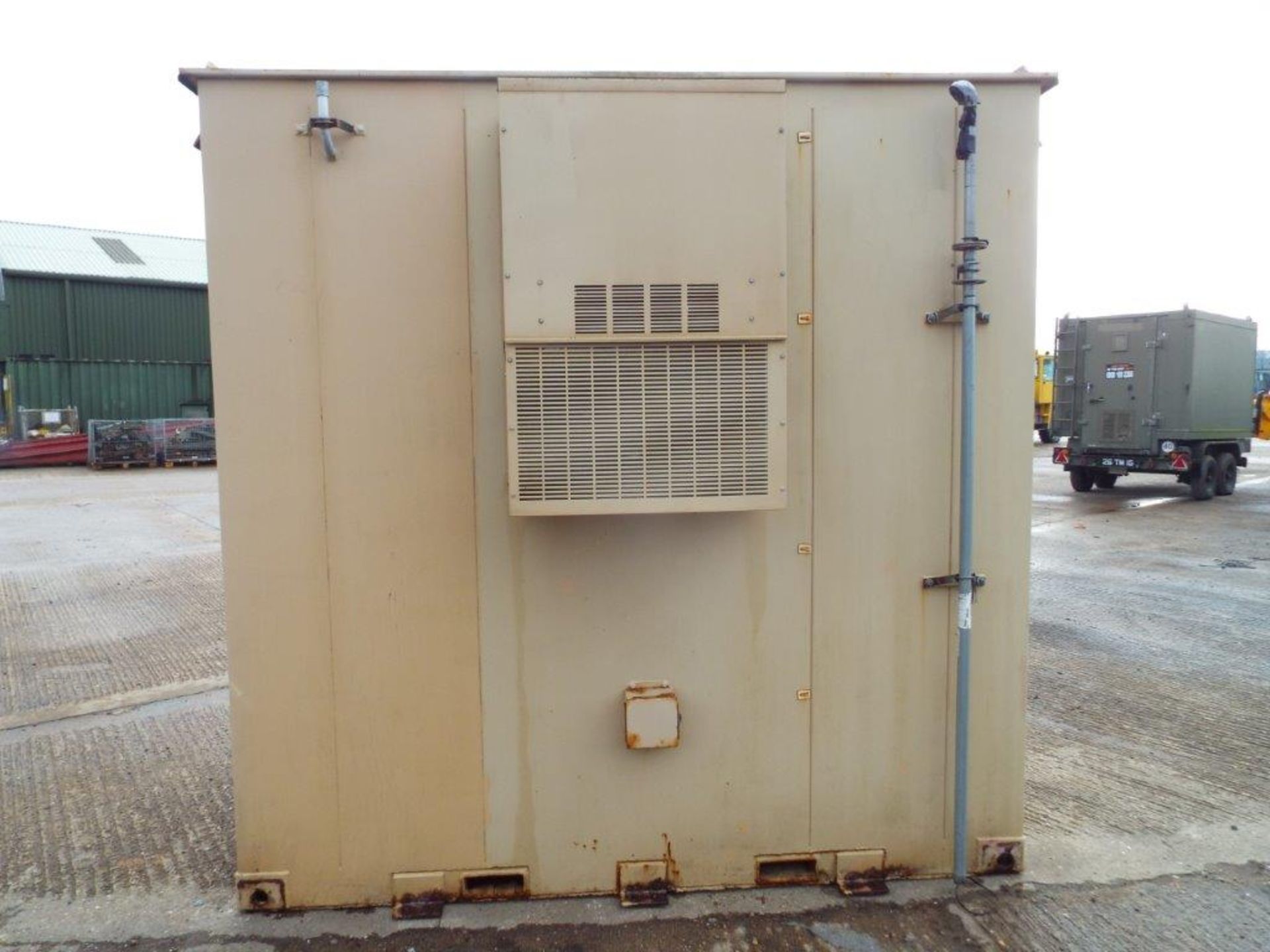 Heavy Duty Steel Portable Storage Unit C/W Twist Locks, Air Con, Electrics, Lights etc - Image 6 of 19