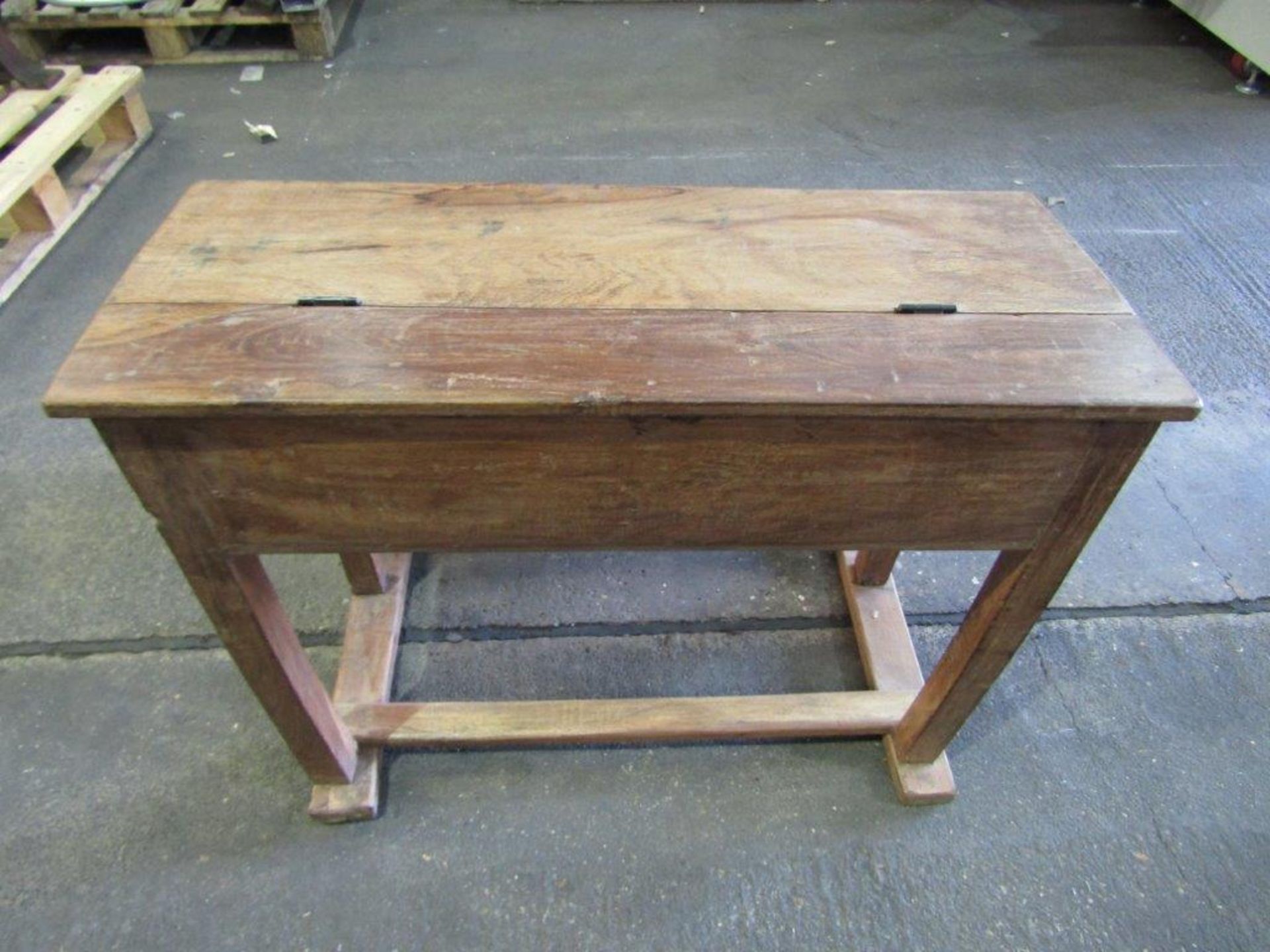 Vintage Upcycled School Desk - Image 4 of 8