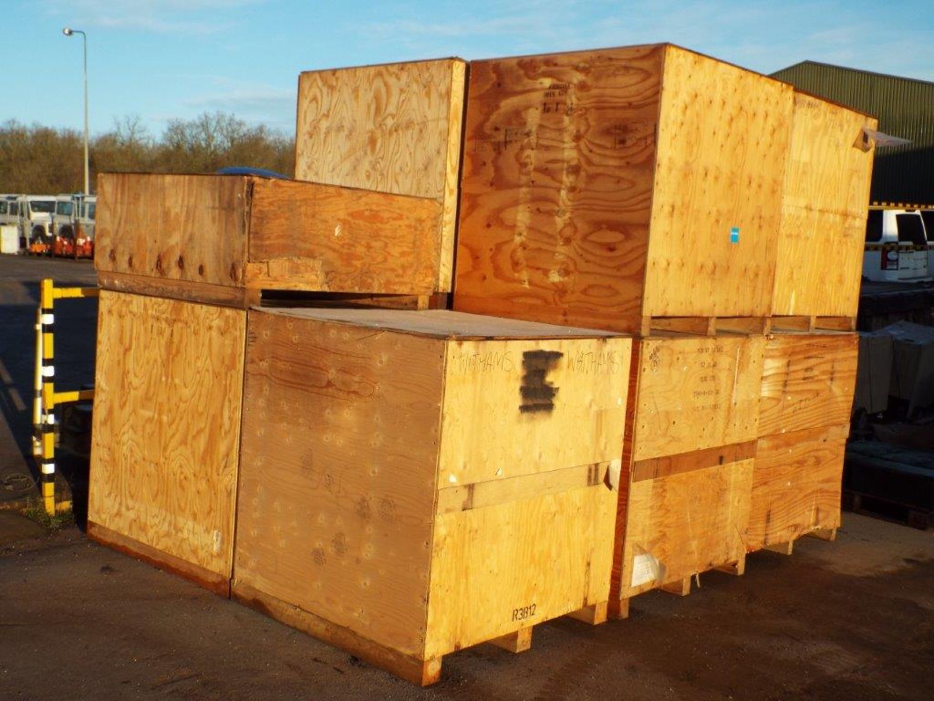 11 x Heavy Duty Packing/Shipping Crates