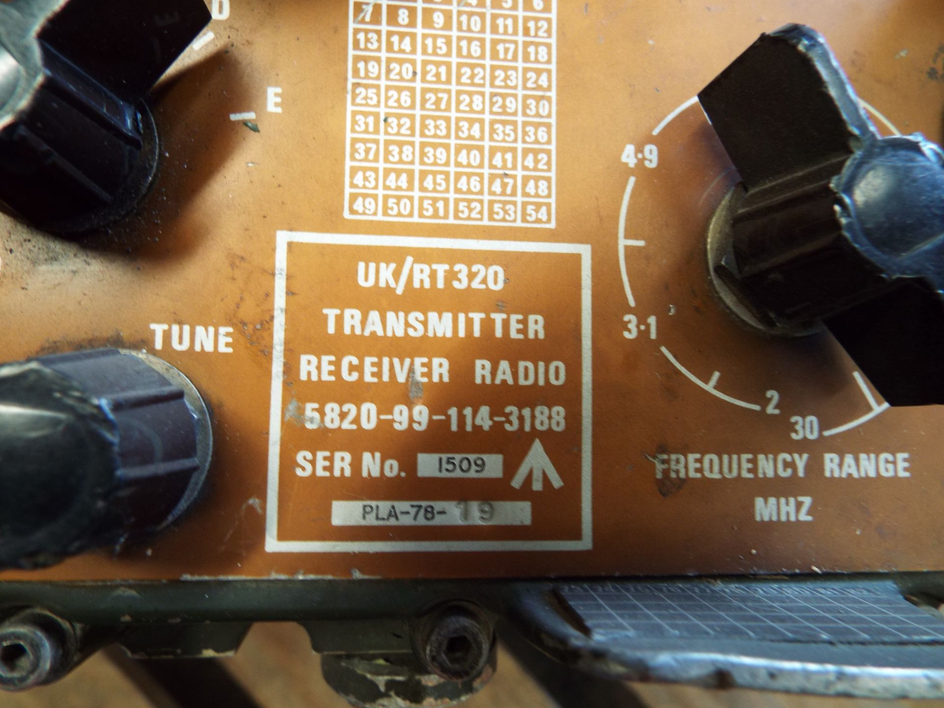 2 x Clansman RT- 320 Radio Transmitter Receivers - Bild 4 aus 4