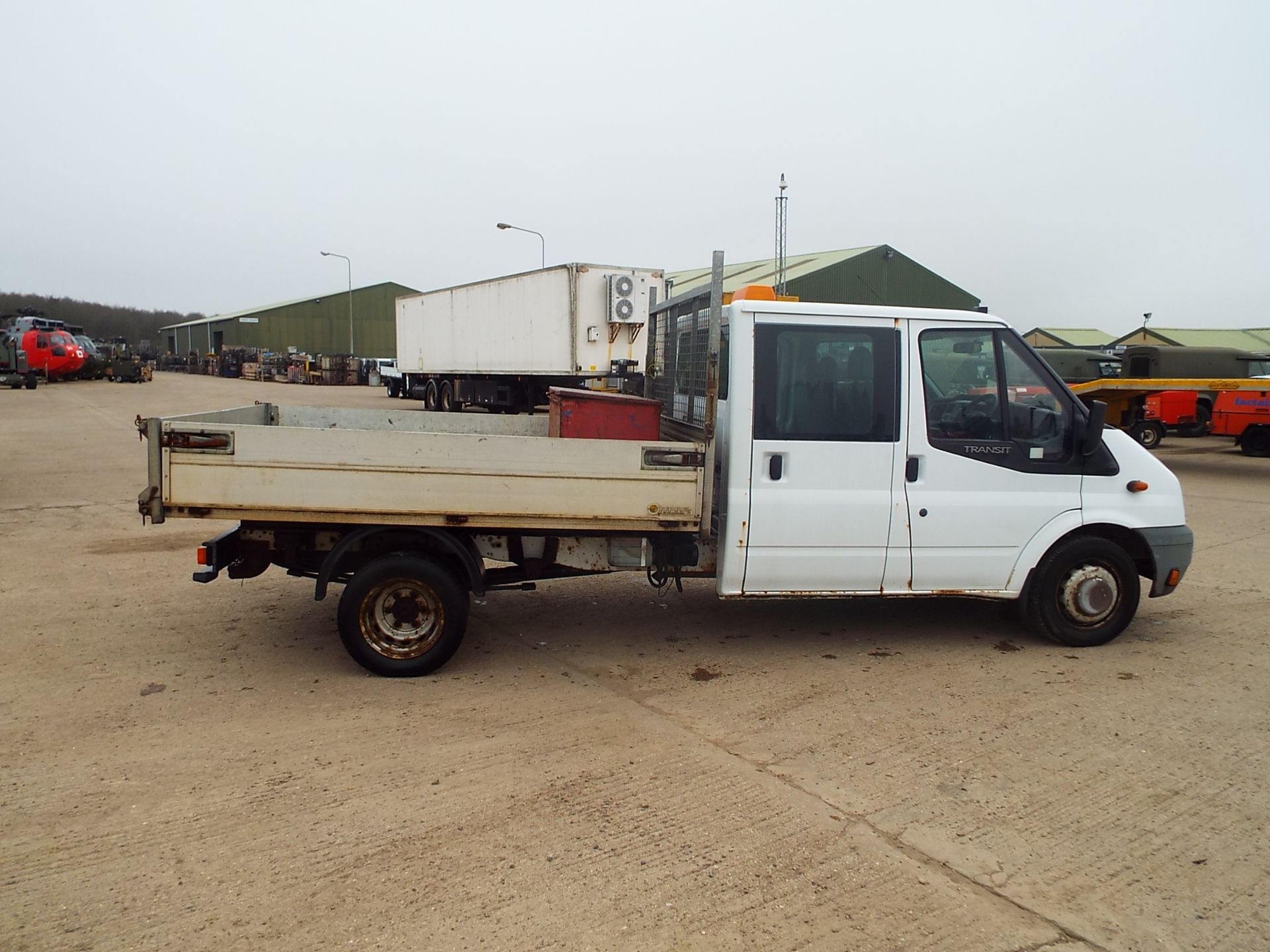 Ford Transit 115 T350L Double Cab Flat Bed Tipper - Image 8 of 20