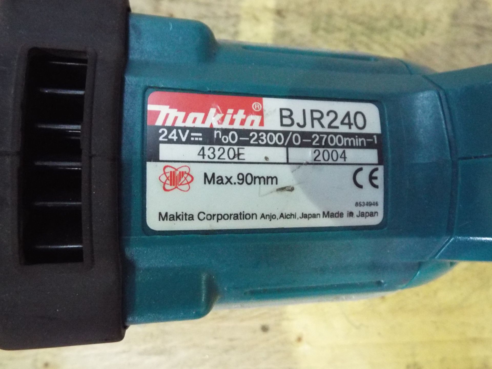 Makita BJR240 Reciprocating Saw with Battery and Charger - Bild 4 aus 7