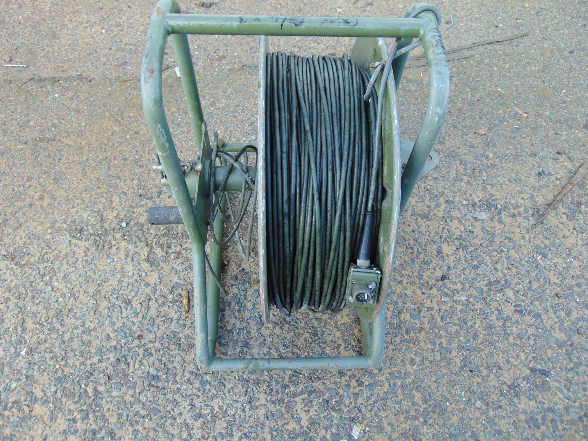 Cable Reel and Cable - Image 6 of 6