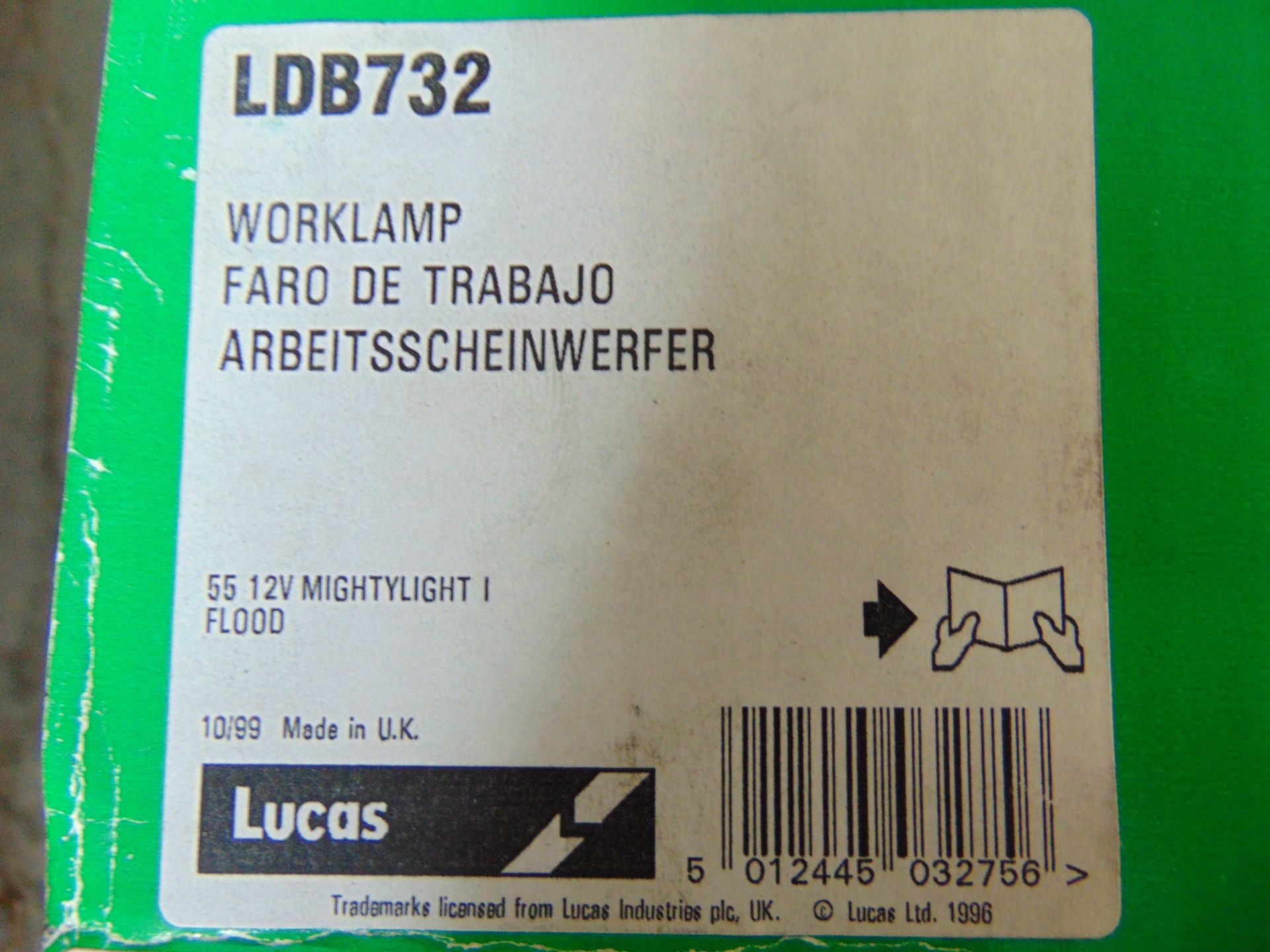 3 x Lucas LDB732 Work Lights - Image 4 of 5