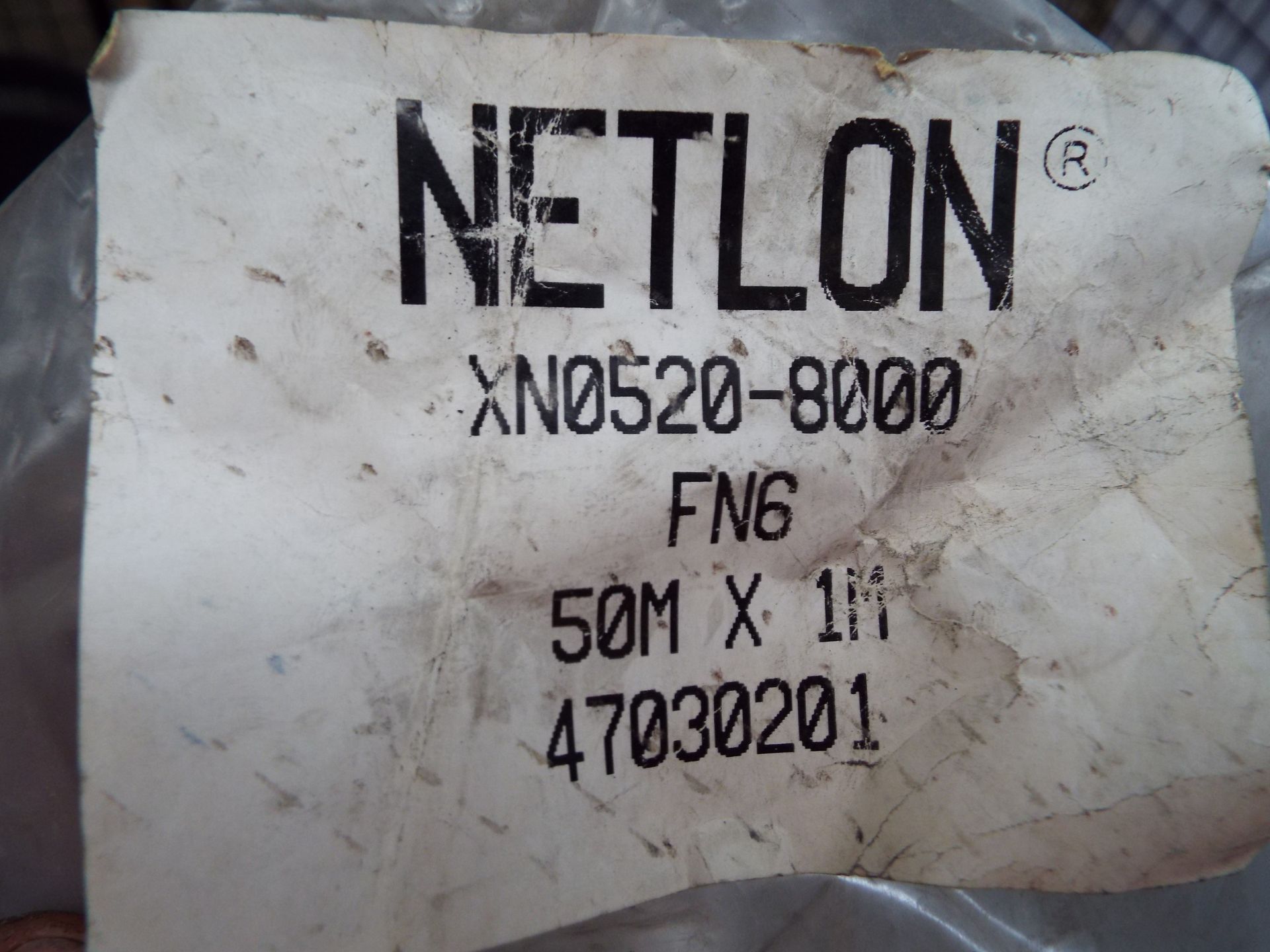1m x 50m Roll of Netlon FN6 6mm Thermoplastic Netting P/No XN0520 - 8000 - Bild 3 aus 5
