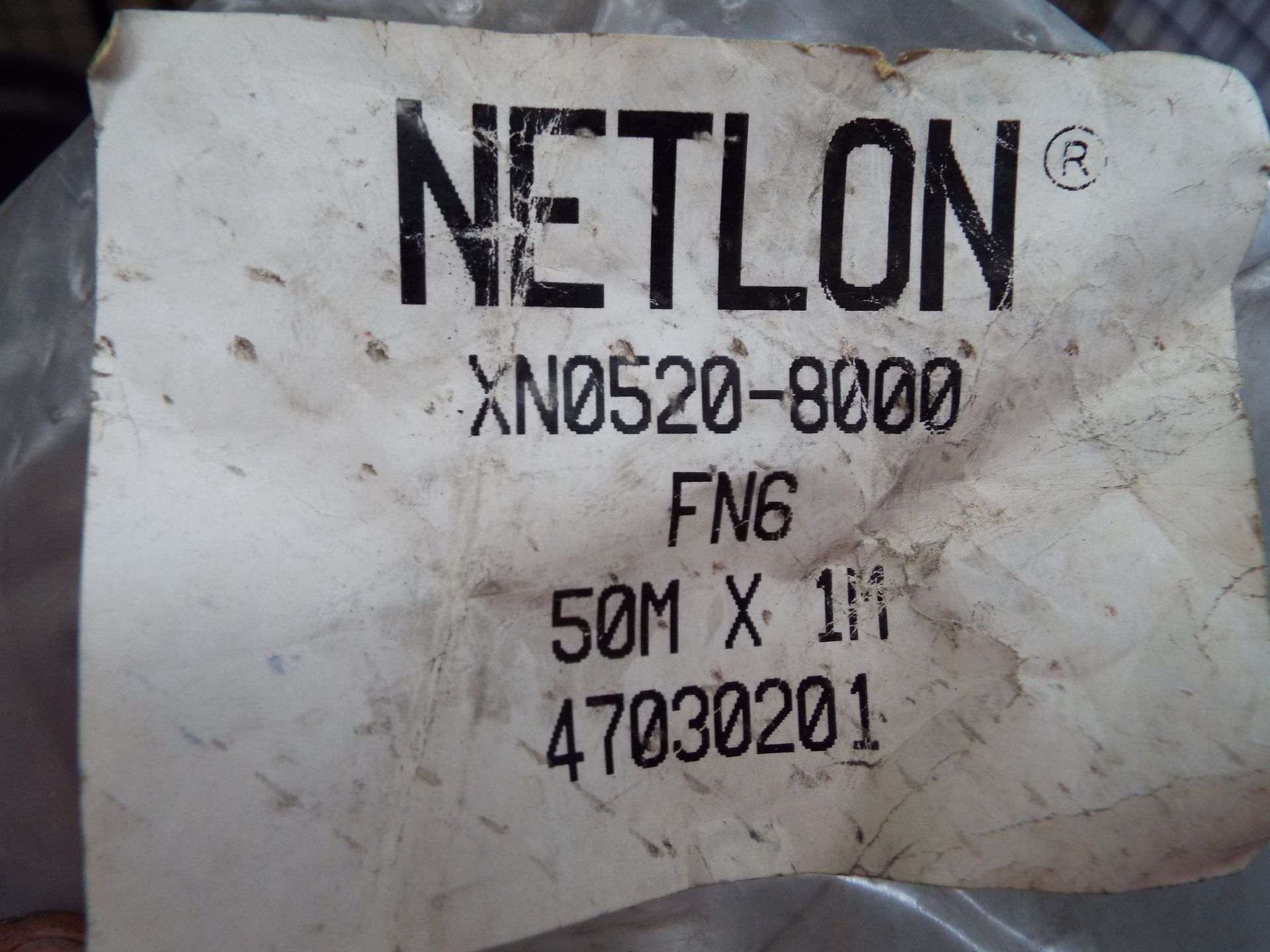 1m x 50m Roll of Netlon FN6 6mm Thermoplastic Netting P/No XN0520 - 8000 - Image 3 of 5