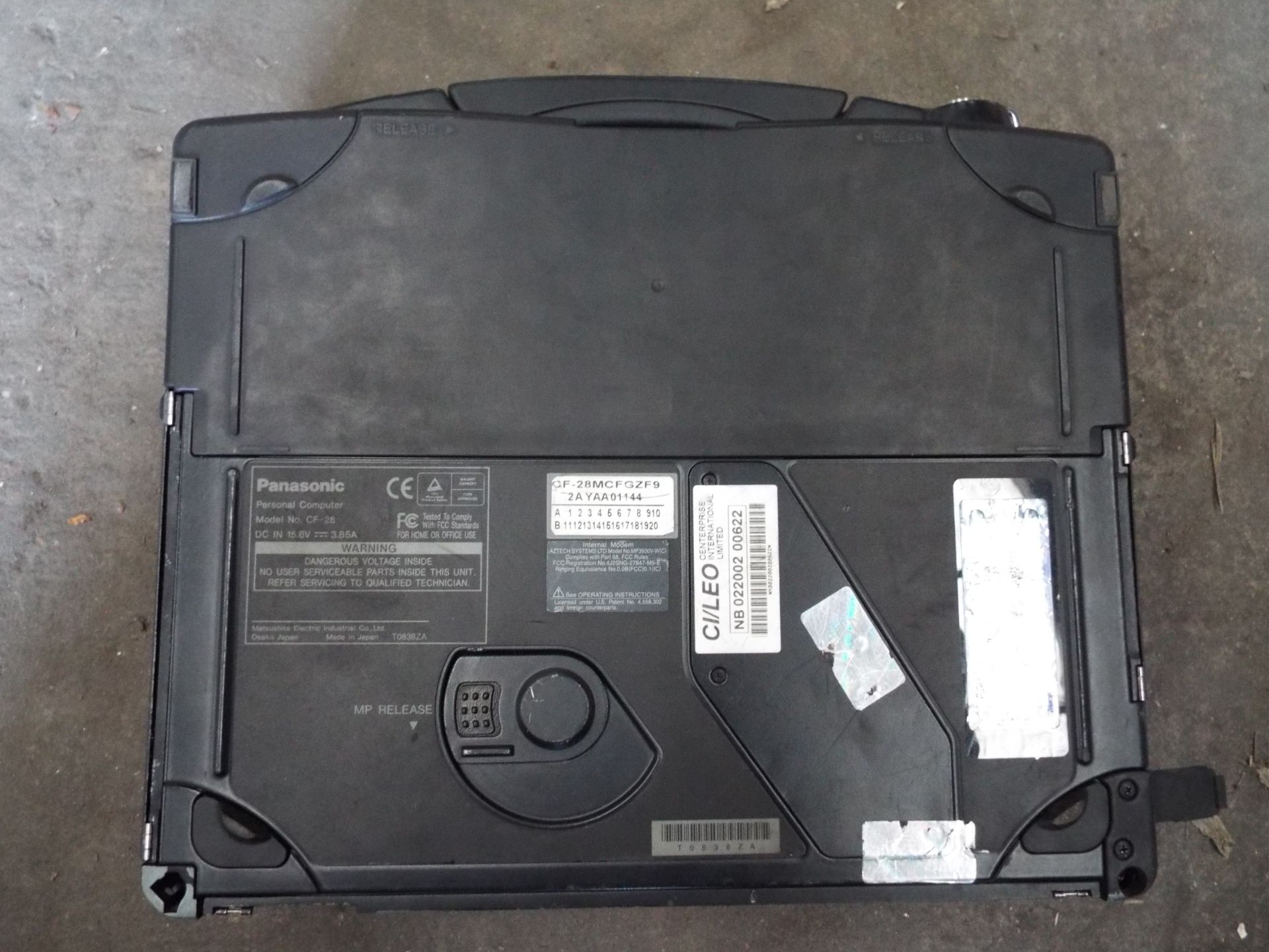 Panasonic CF-28 Toughbook Laptop - Image 9 of 10